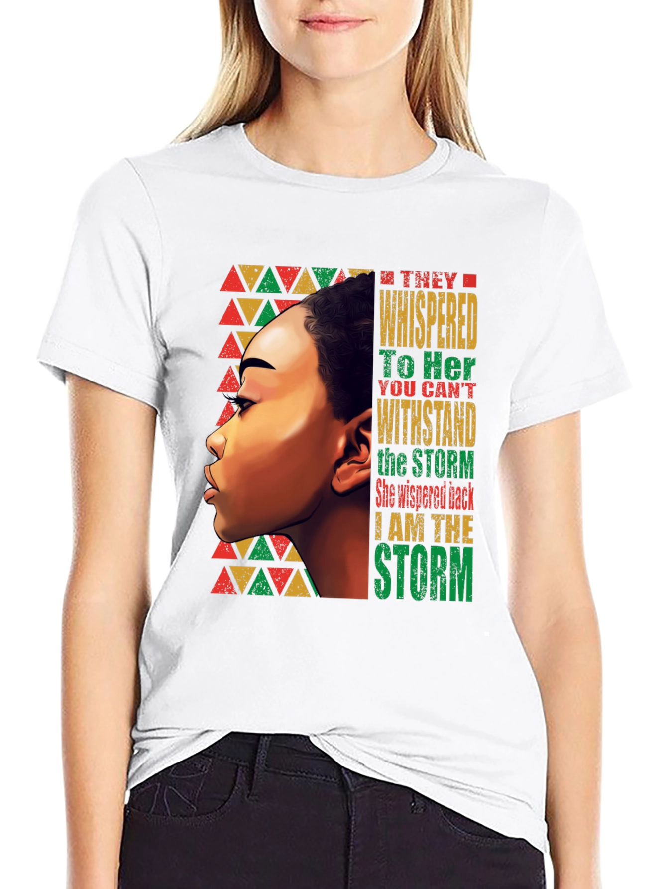Empowered Woman T-Shirt: I Am The Storm