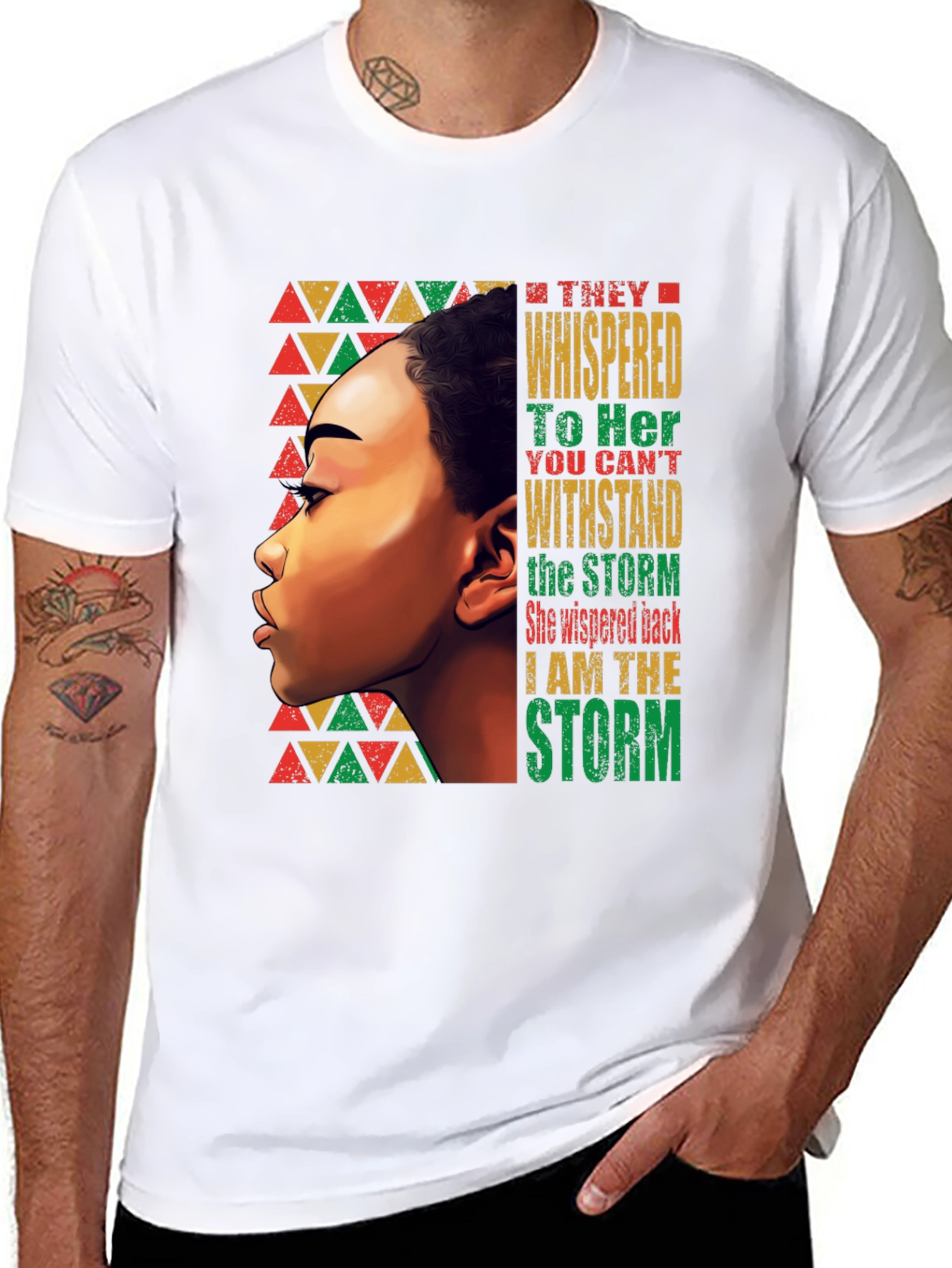 Empowered Woman T-Shirt: I Am The Storm