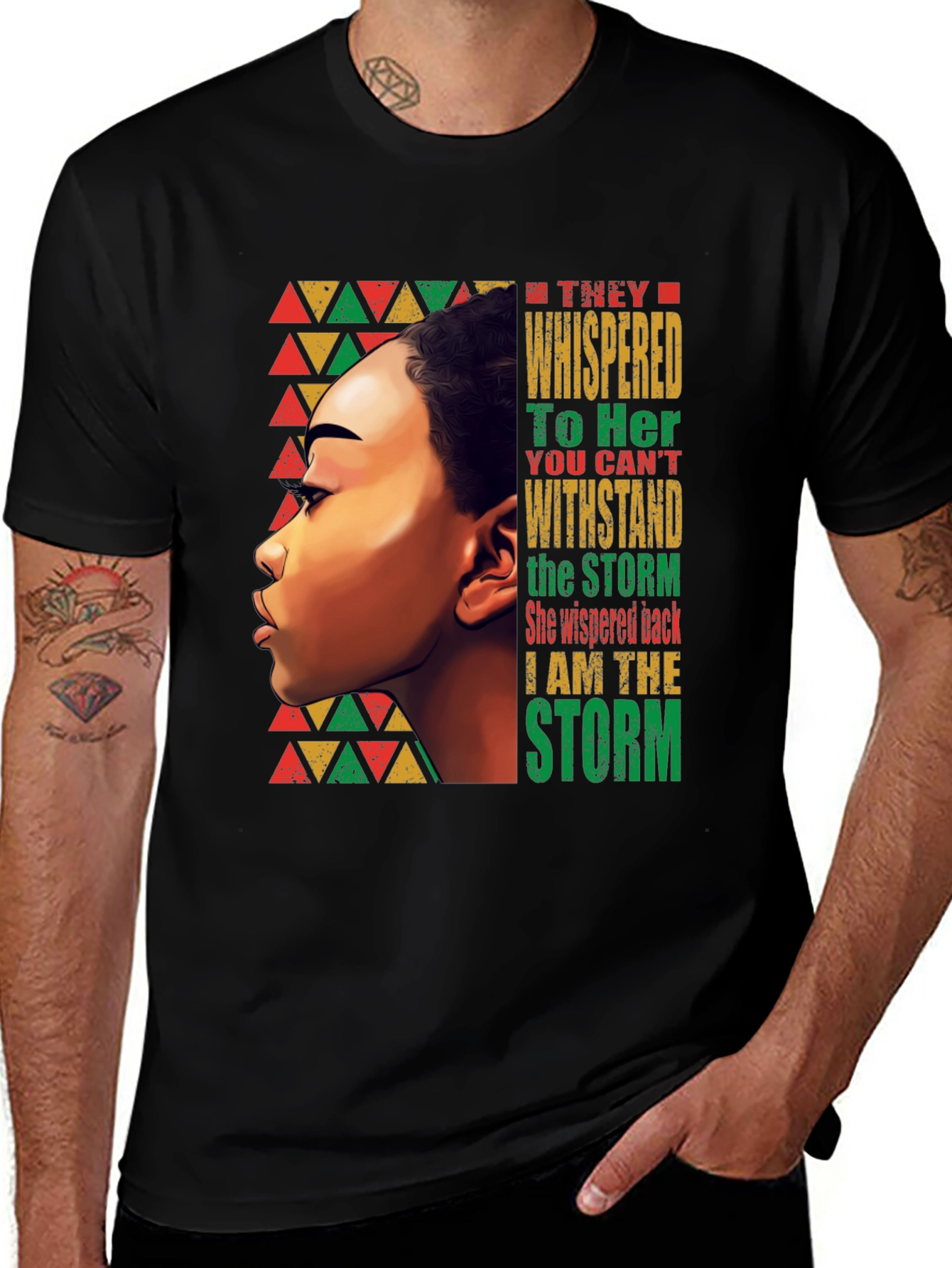 Empowered Woman T-Shirt: I Am The Storm