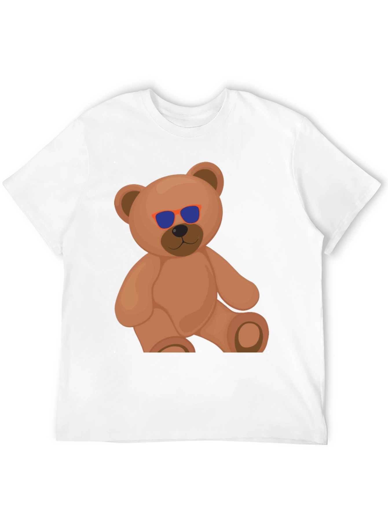 Cool Bear Graphic Tee - Casual Black T-Shirt