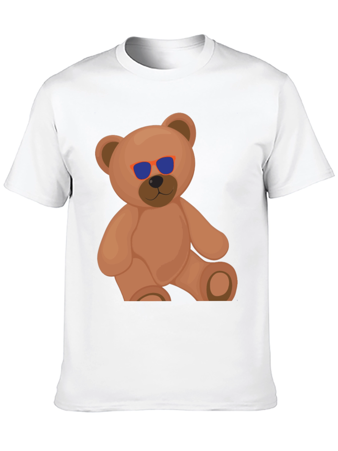 Cool Bear Graphic Tee - Casual Black T-Shirt