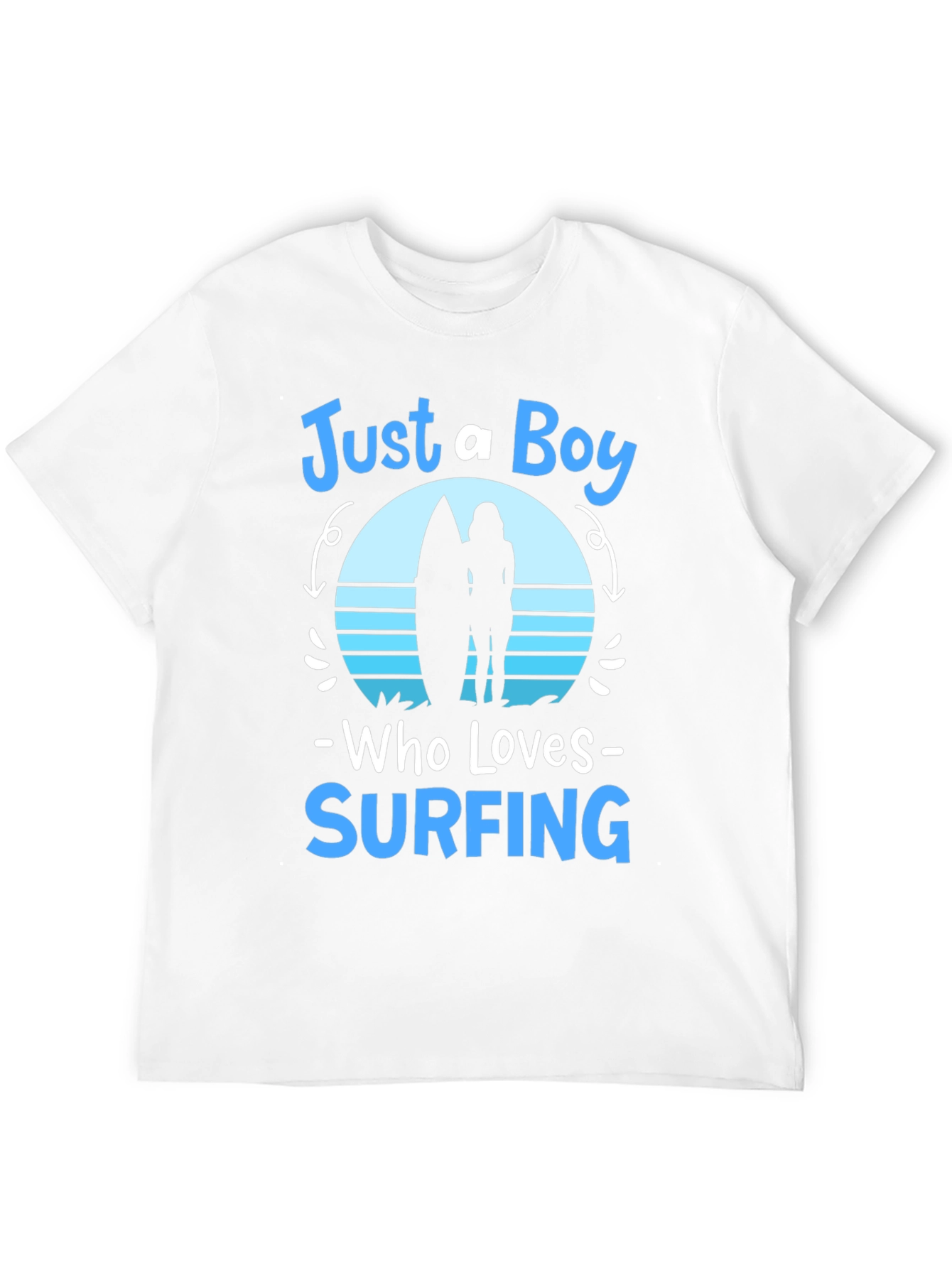 Just a Boy Who Loves Surfing T-Shirt