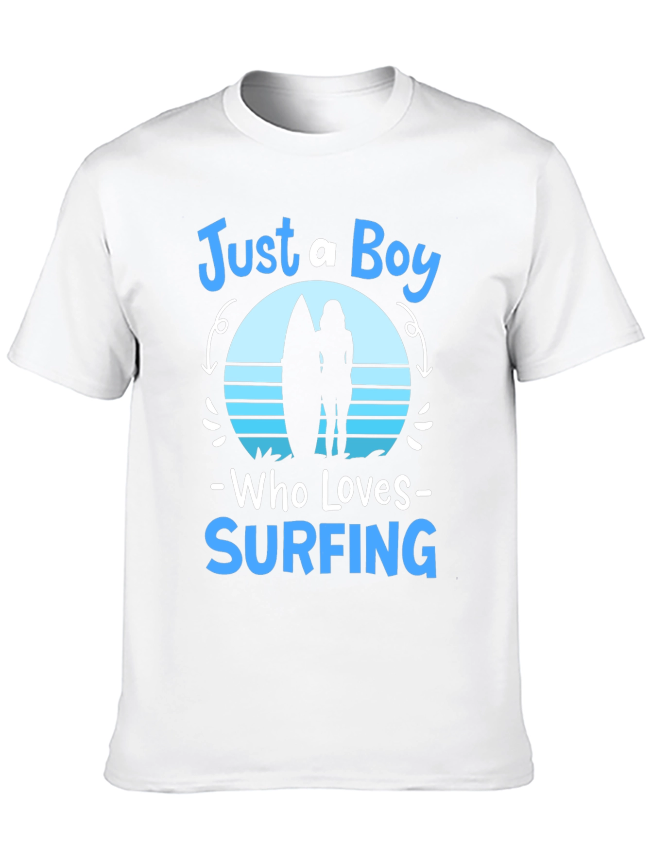 Just a Boy Who Loves Surfing T-Shirt