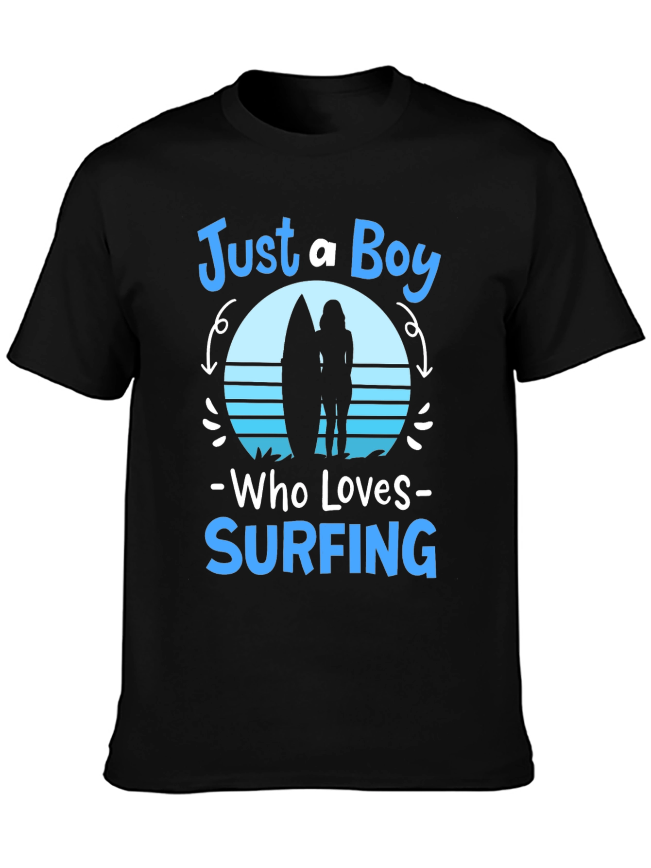 Just a Boy Who Loves Surfing T-Shirt