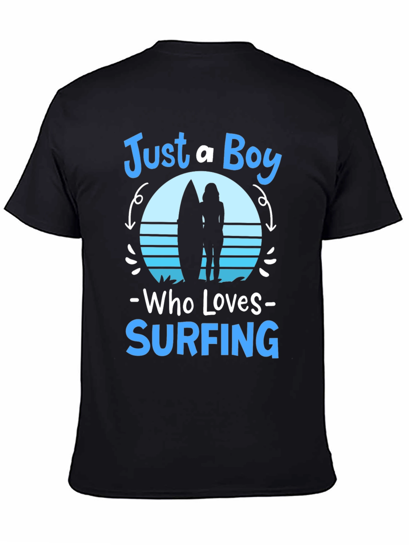 Just a Boy Who Loves Surfing T-Shirt