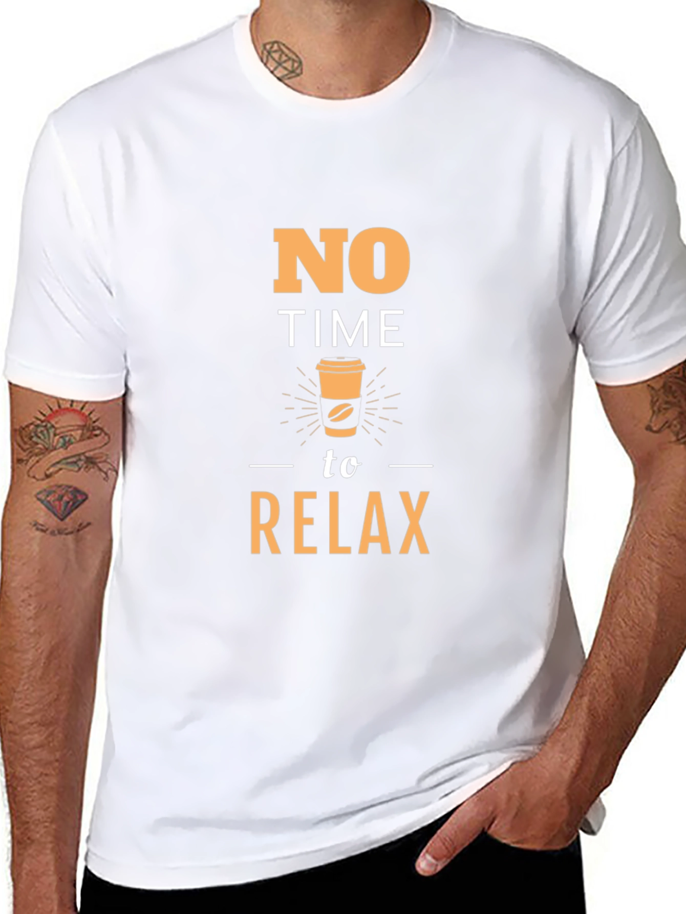 No Time to Relax Coffee T-Shirt
