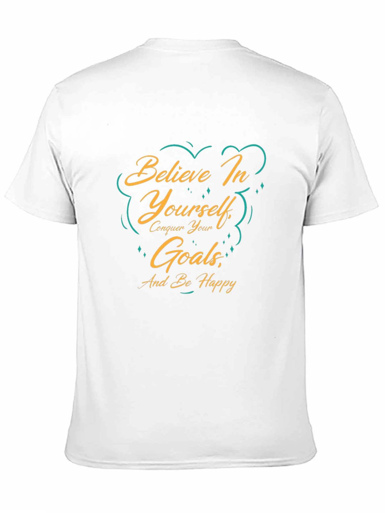 Believe In Yourself Goals Graphic T-Shirt