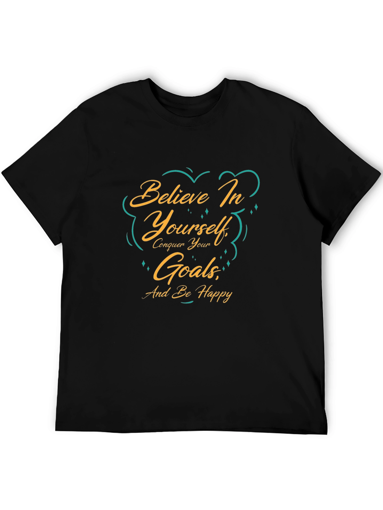 Believe In Yourself Goals Graphic T-Shirt