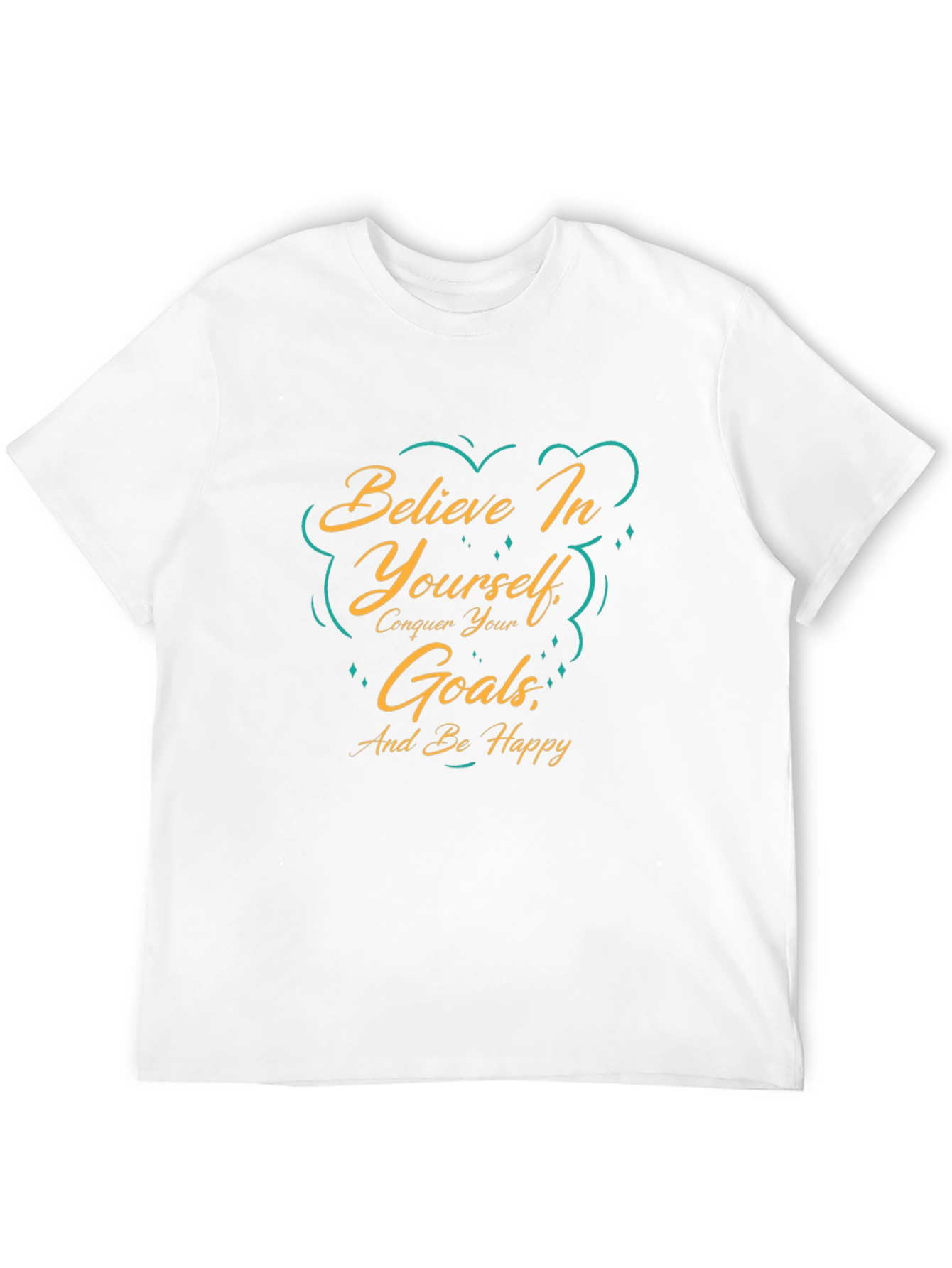 Believe In Yourself Goals Graphic T-Shirt