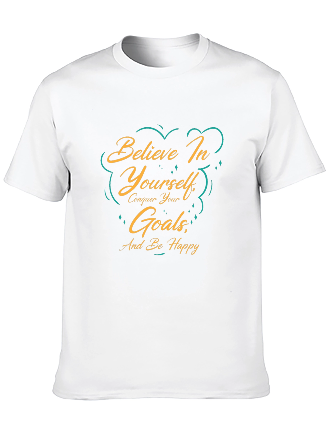 Believe In Yourself Goals Graphic T-Shirt
