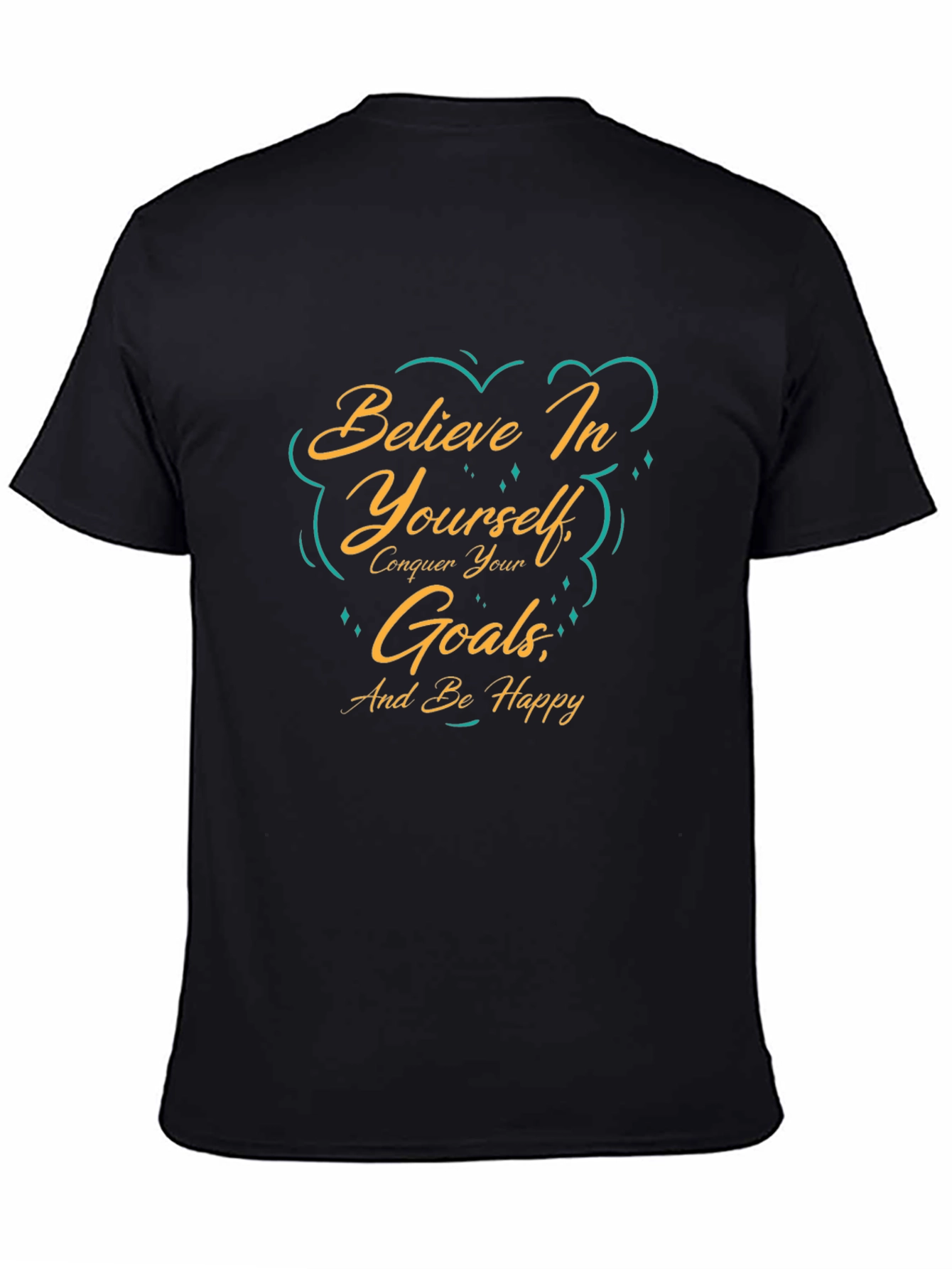 Believe In Yourself Goals Graphic T-Shirt