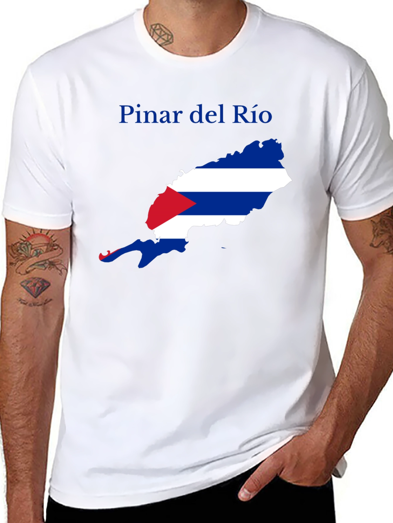 Pinar del Rio Cuba Flag T-Shirt