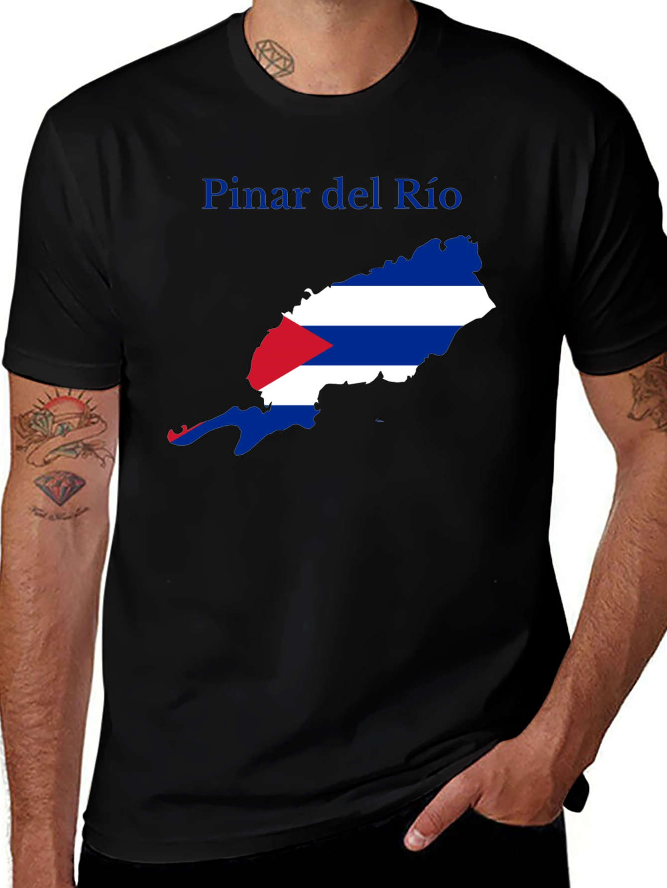 Pinar del Rio Cuba Flag T-Shirt