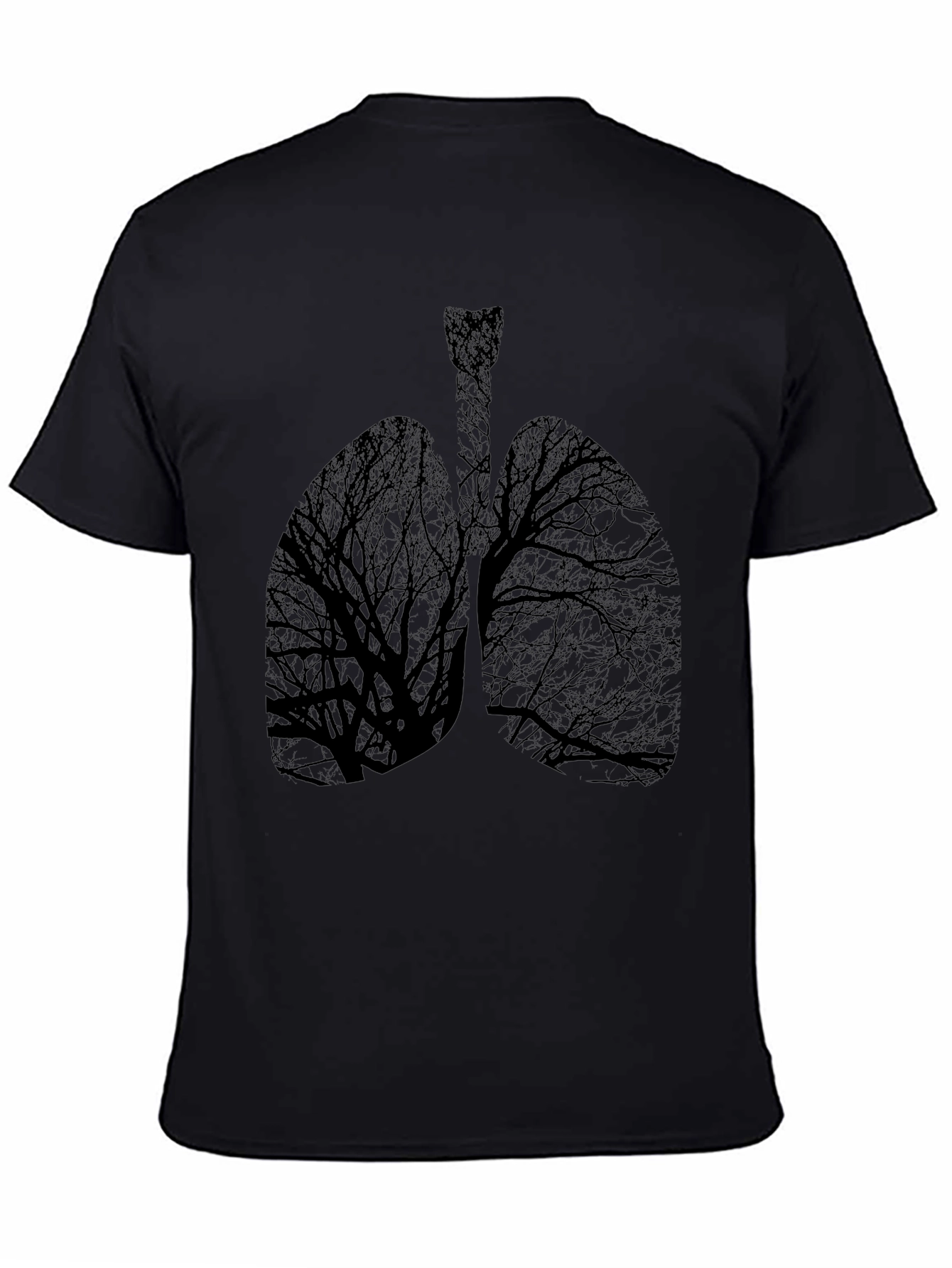 Lung Tree Black Graphic Tee