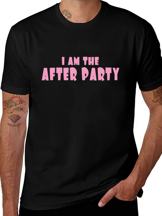 I Am The After Party Graphic Tee - Black T-Shirt