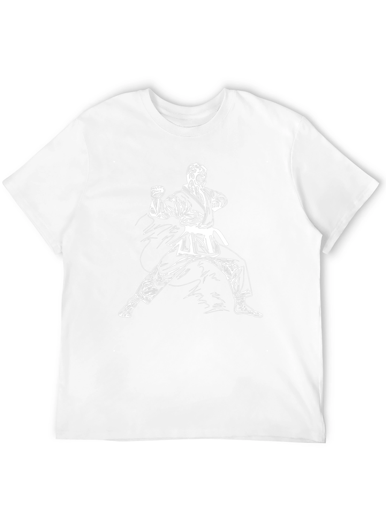 Karate Graphic Black T-Shirt