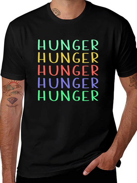 Hunger T-Shirt - Colorful Graphic Tee