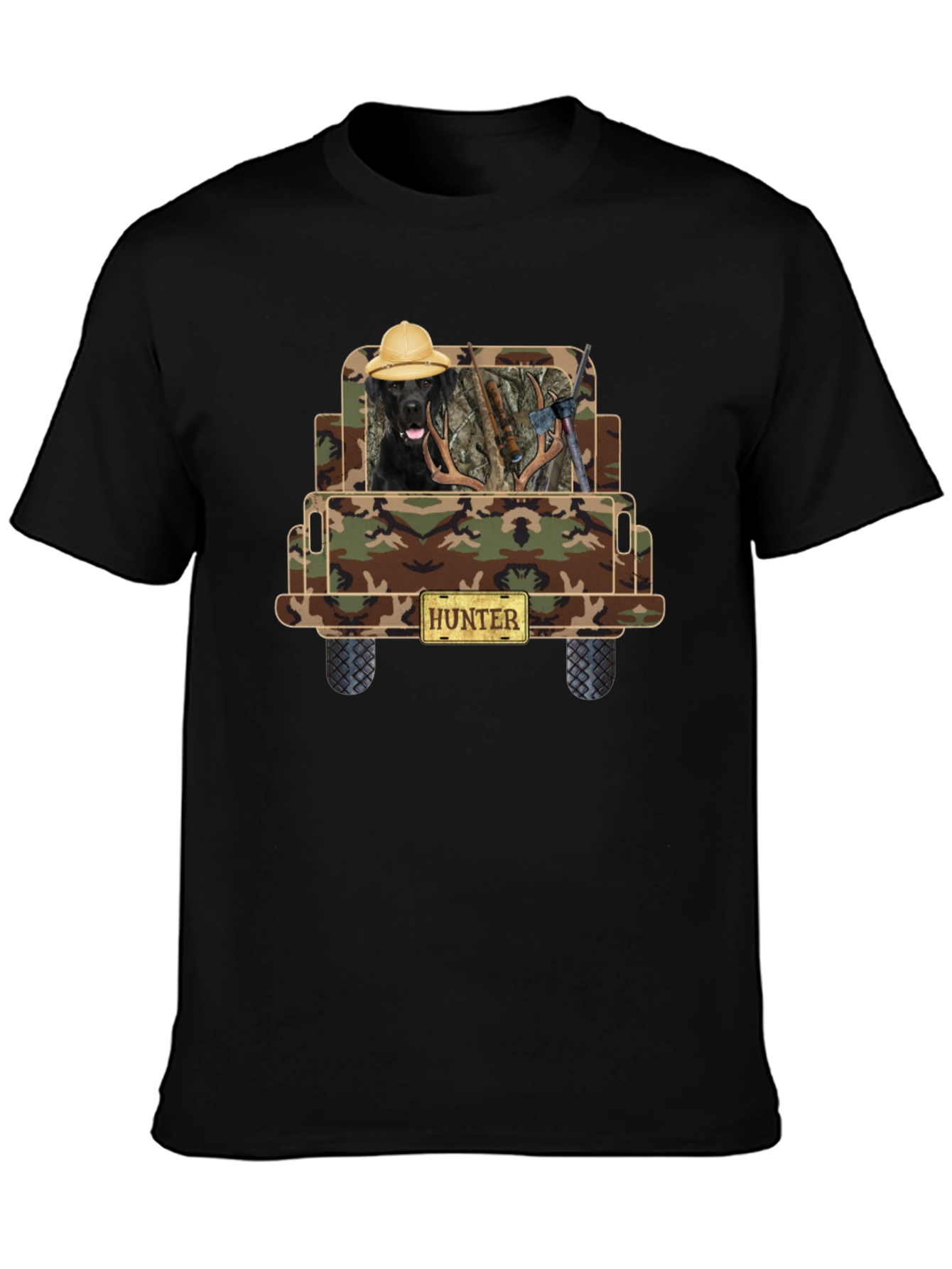 Hunter Camo Truck T-Shirt