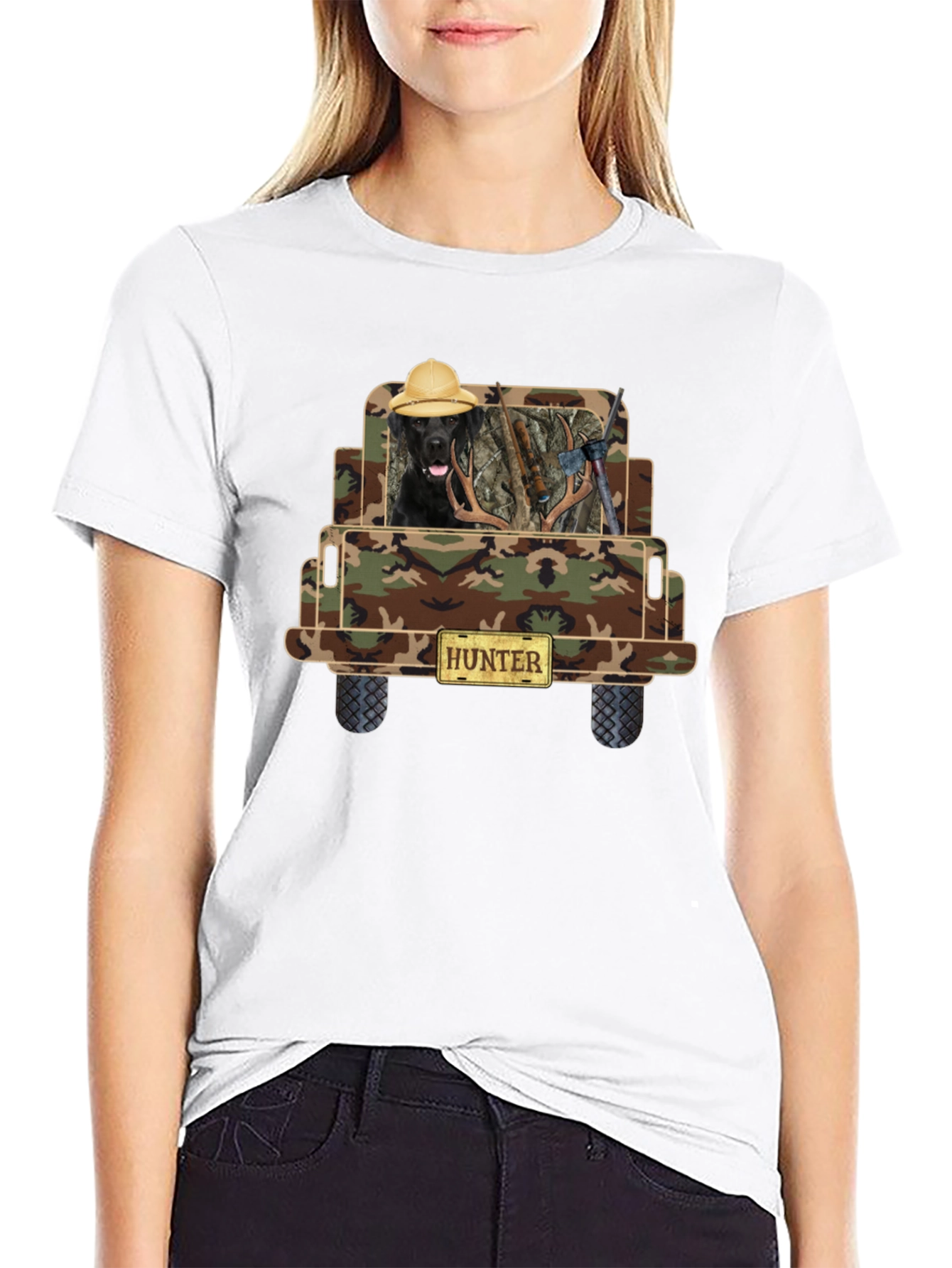 Hunter Camo Truck T-Shirt