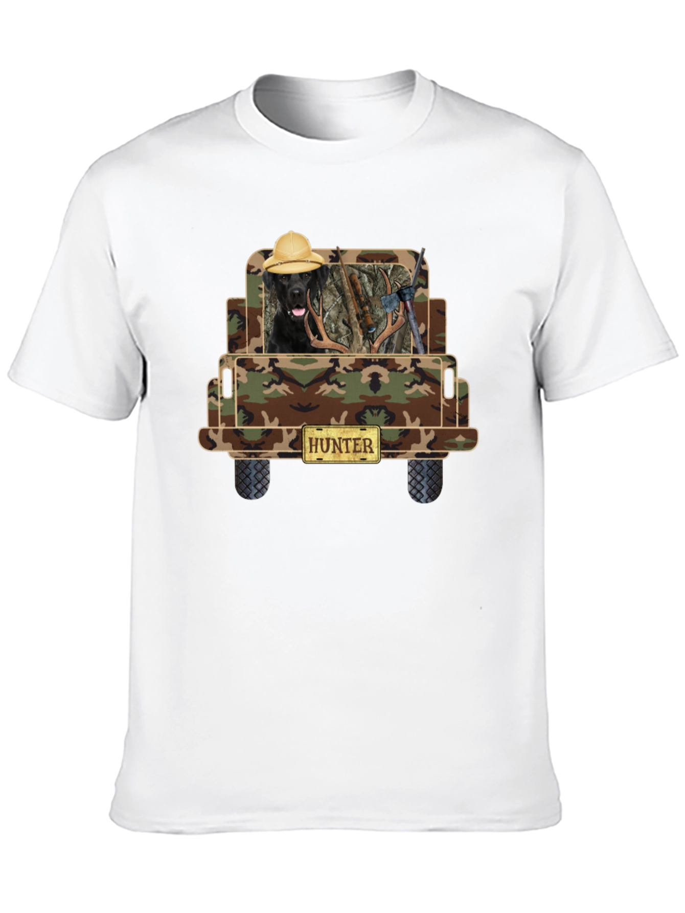 Hunter Camo Truck T-Shirt