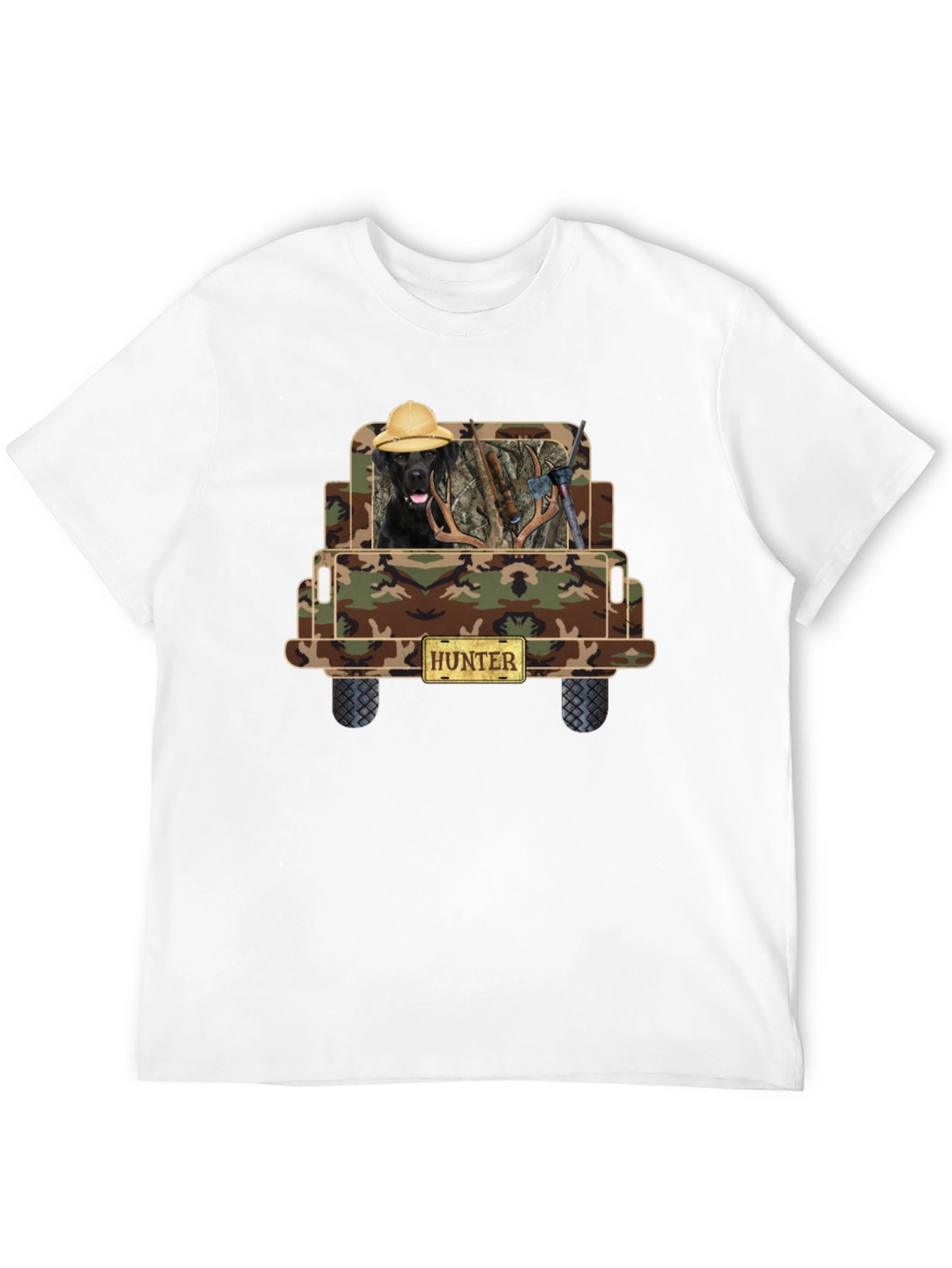Hunter Camo Truck T-Shirt