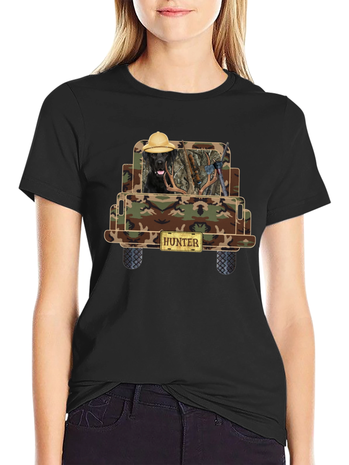 Hunter Camo Truck T-Shirt