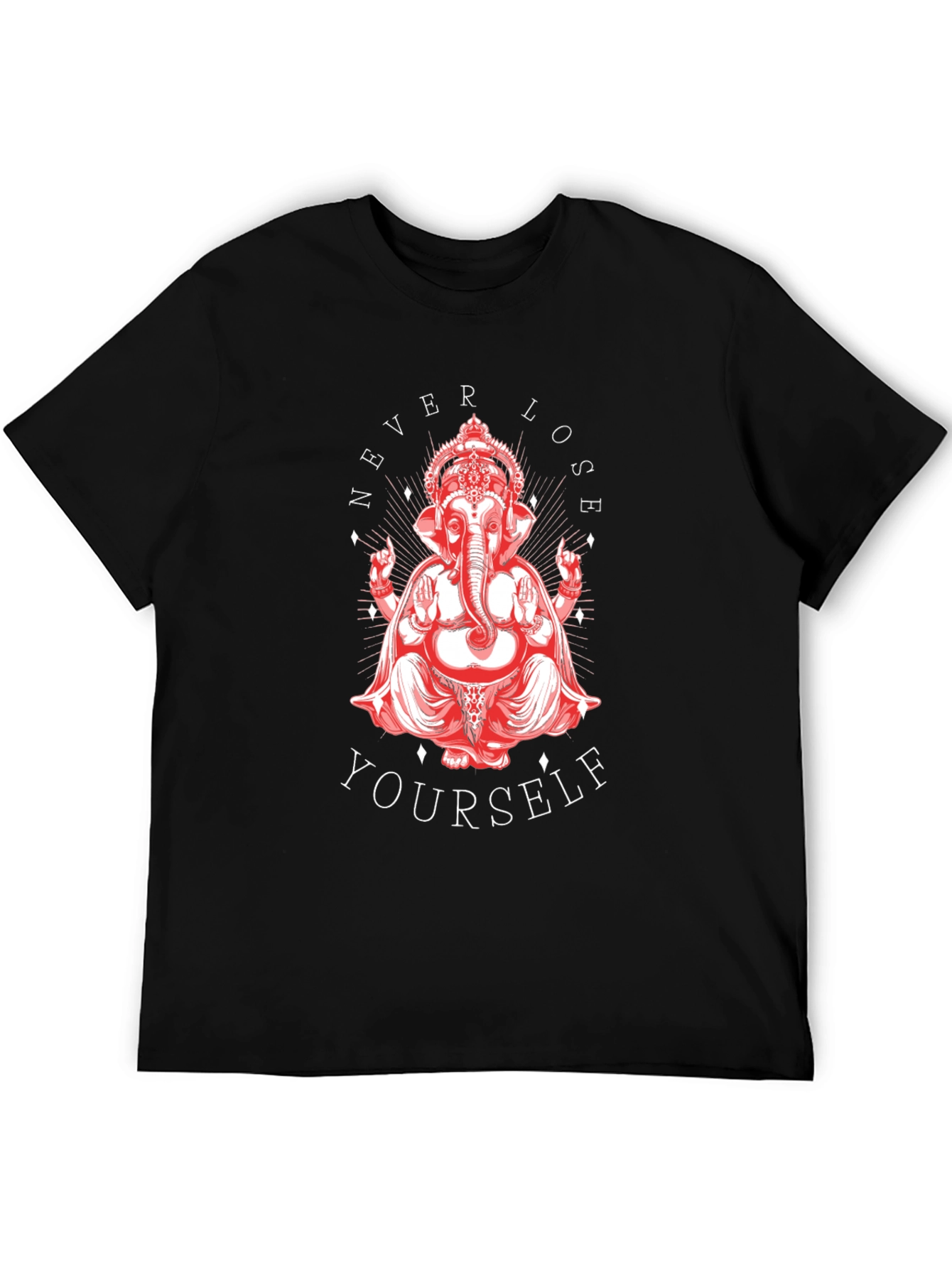 Ganesha Graphic Tee - Never Lose Yourself T-Shirt