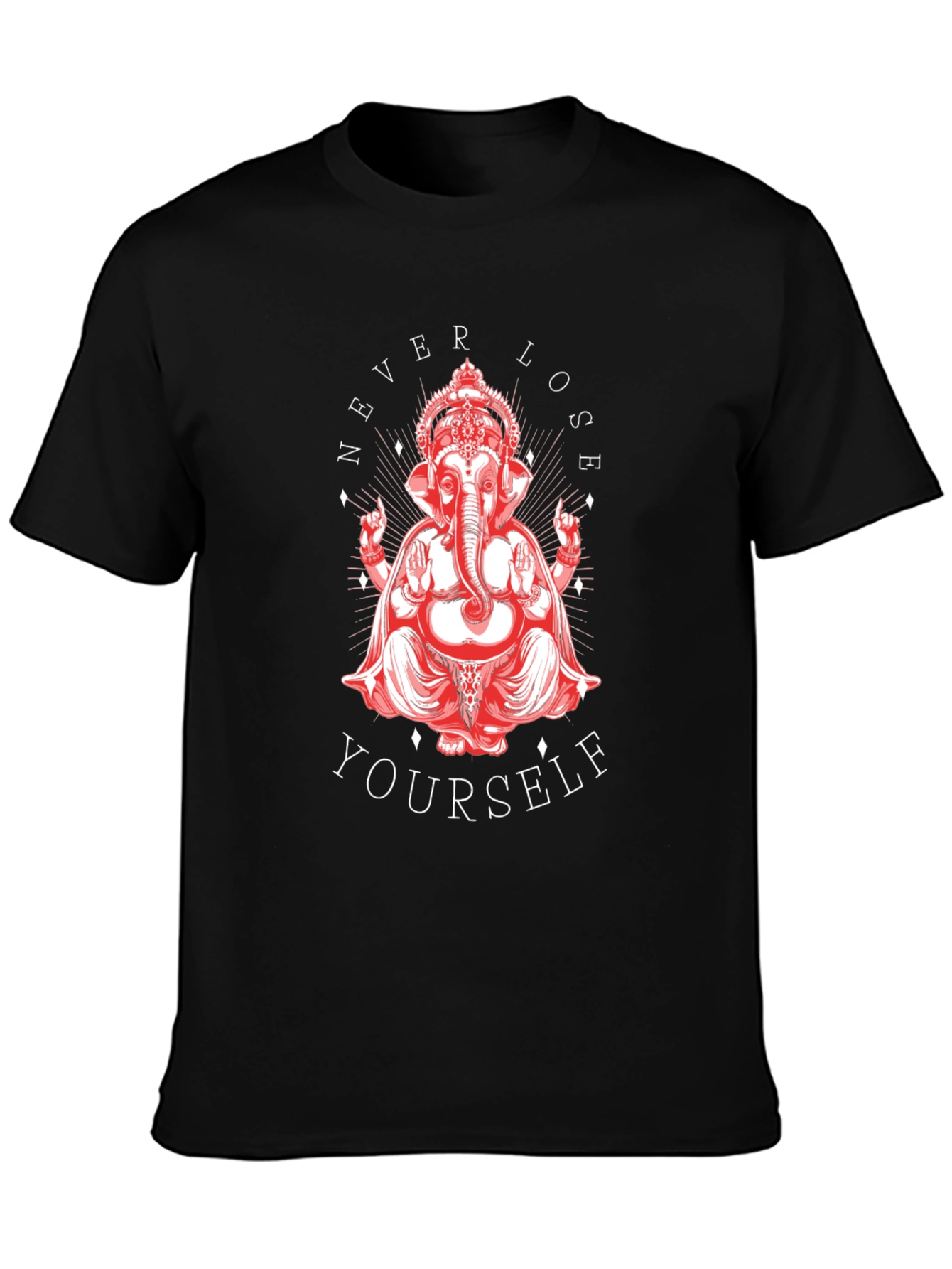 Ganesha Graphic Tee - Never Lose Yourself T-Shirt