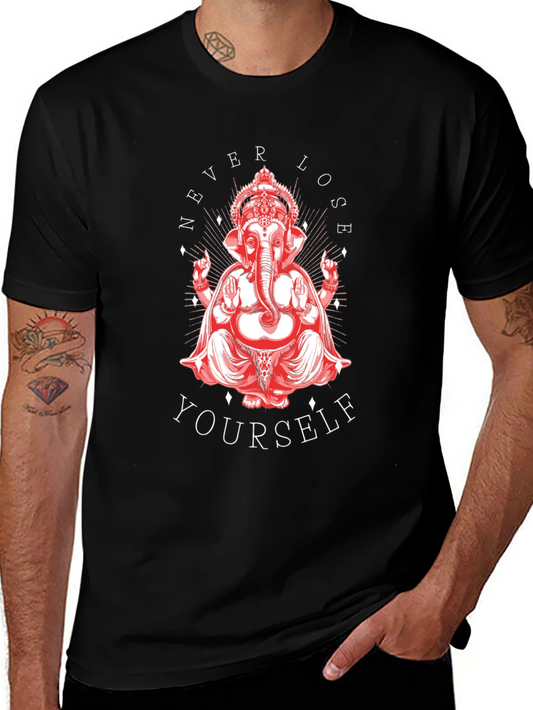 Ganesha Graphic Tee - Never Lose Yourself T-Shirt