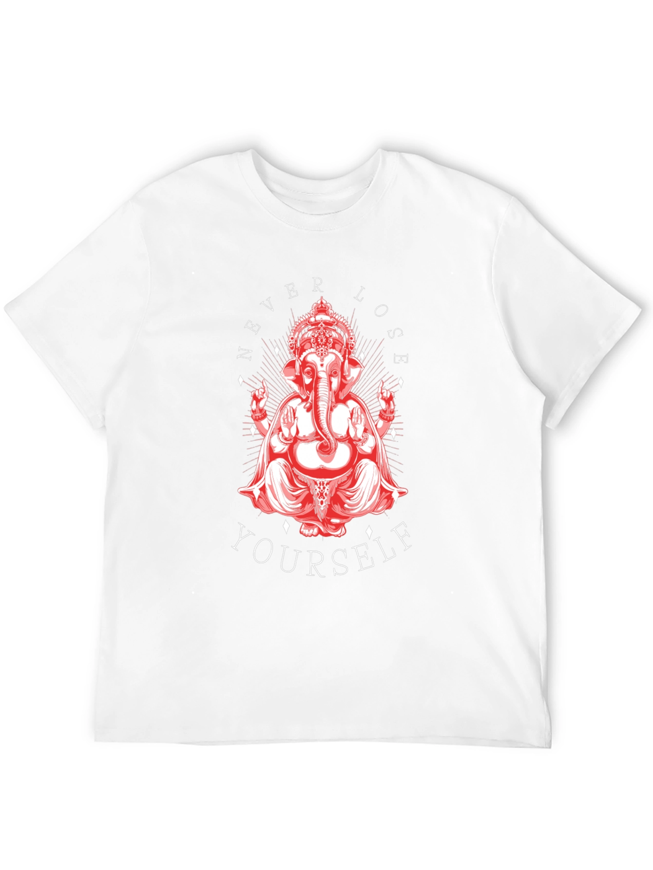 Ganesha Graphic Tee - Never Lose Yourself T-Shirt