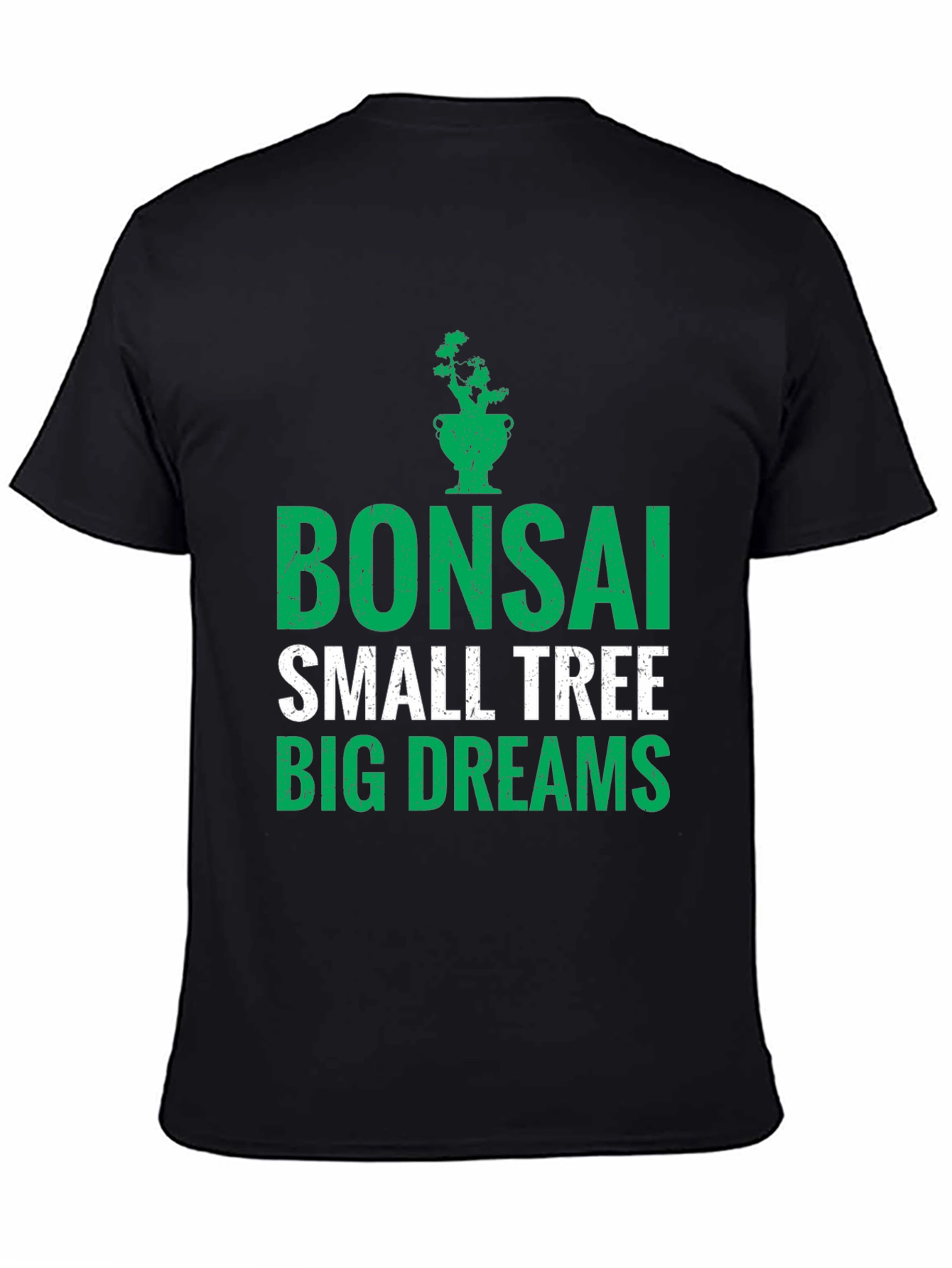 Bonsai Small Tree Big Dreams Graphic Tee