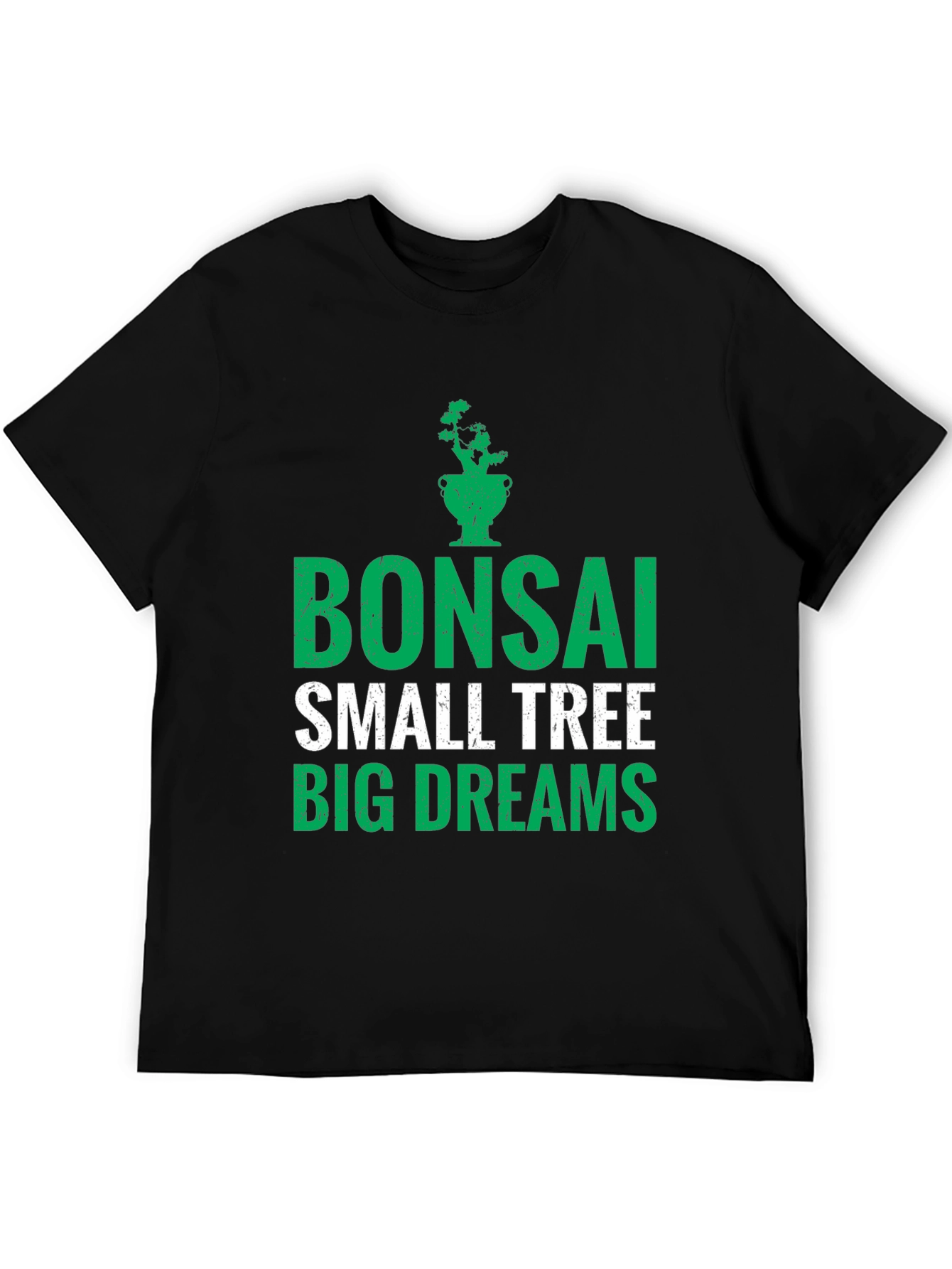 Bonsai Small Tree Big Dreams Graphic Tee