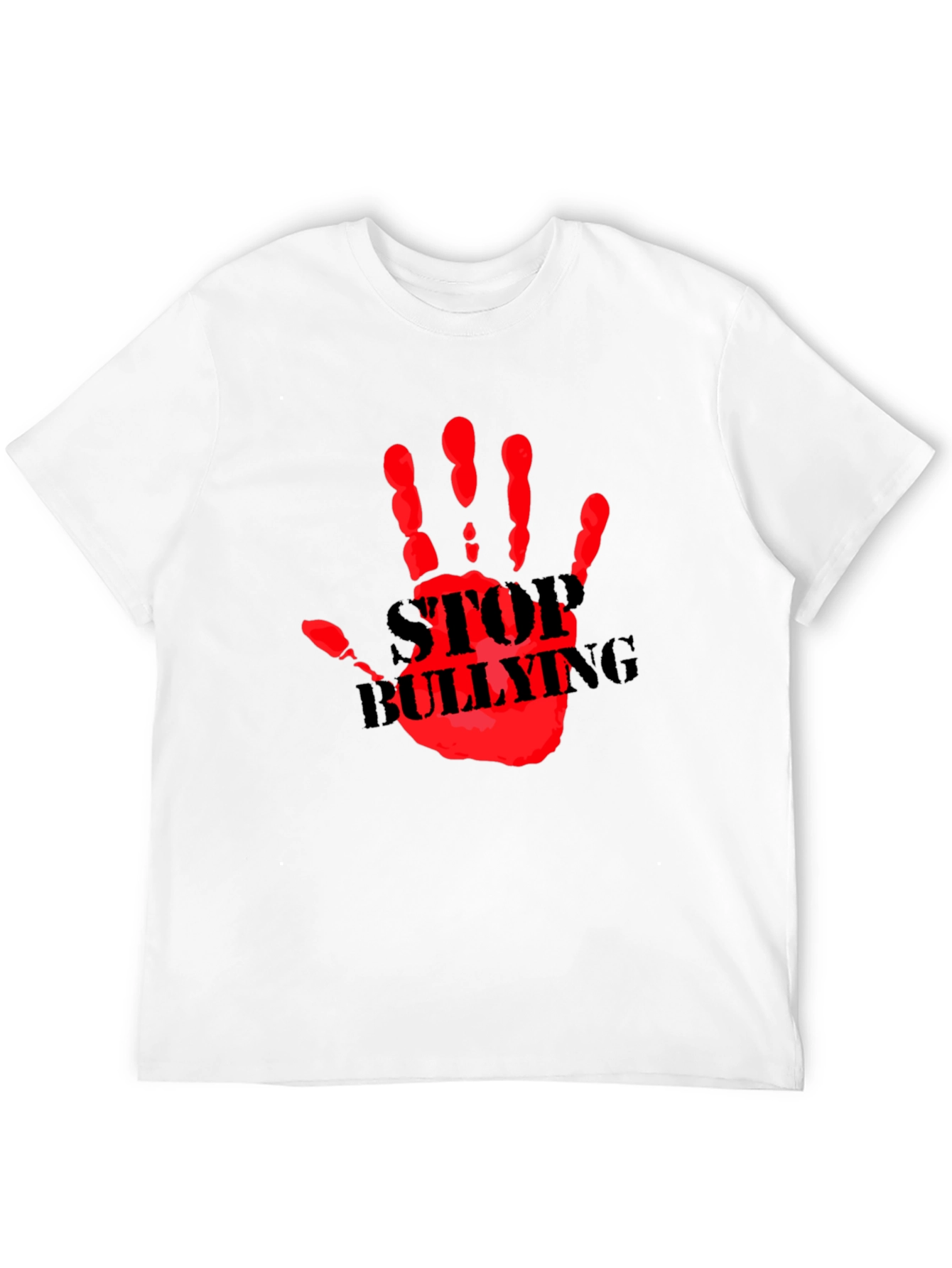 Stop Bullying Graphic Print T-Shirt