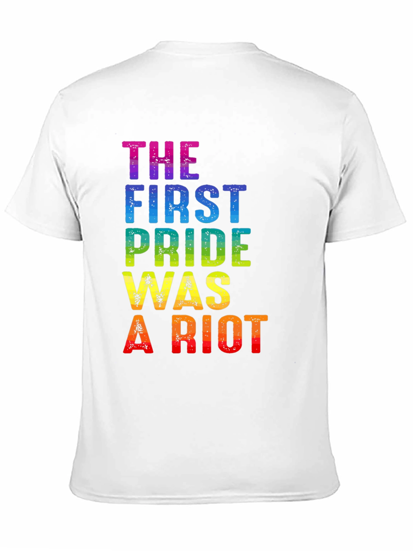 Pride Riot Rainbow Graphic Tee