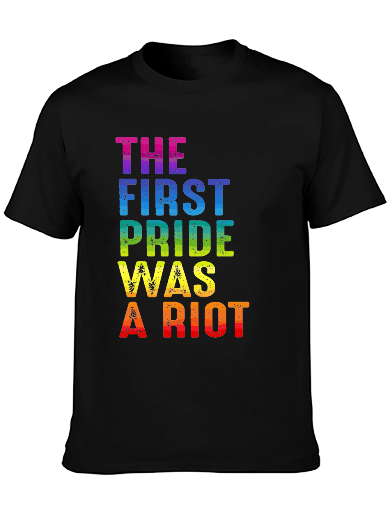 Pride Riot Rainbow Graphic Tee
