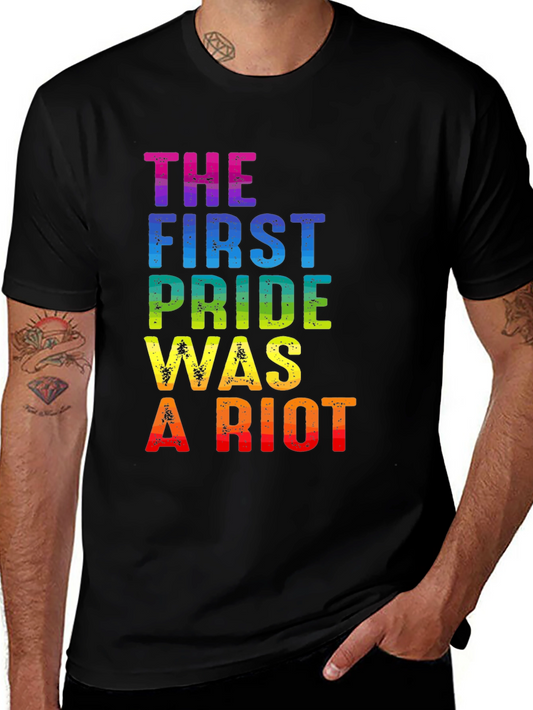 Pride Riot Rainbow Graphic Tee