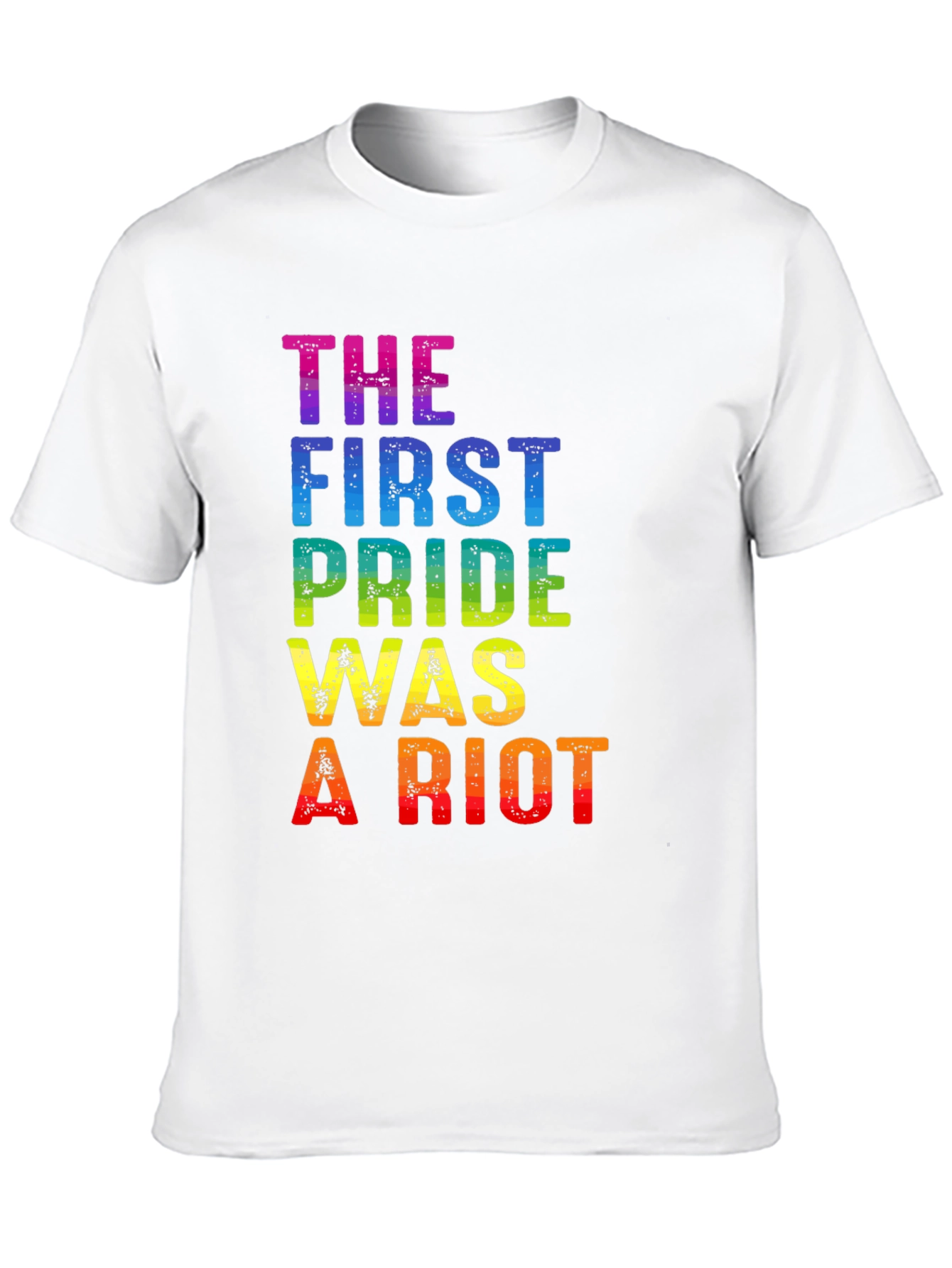 Pride Riot Rainbow Graphic Tee