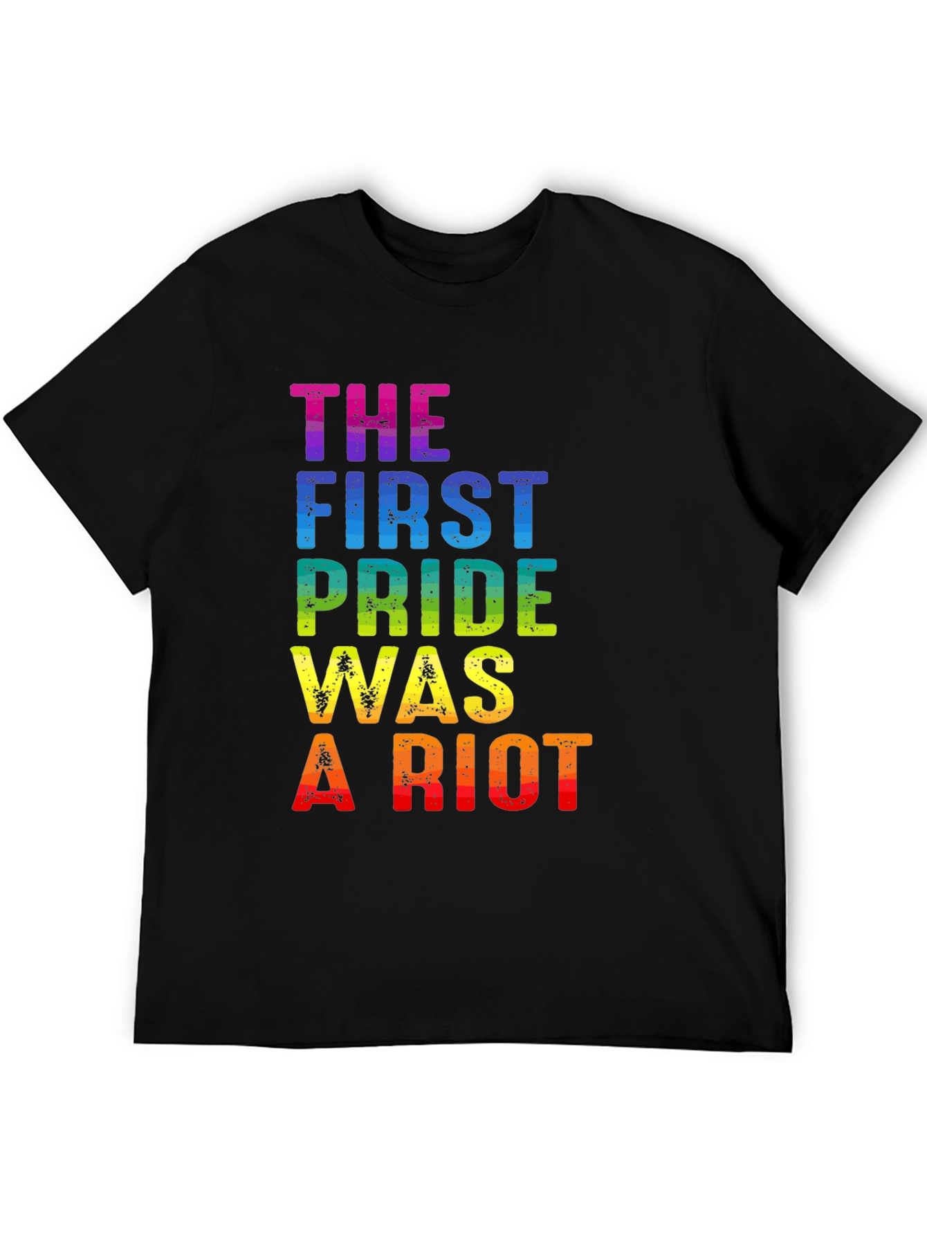 Pride Riot Rainbow Graphic Tee