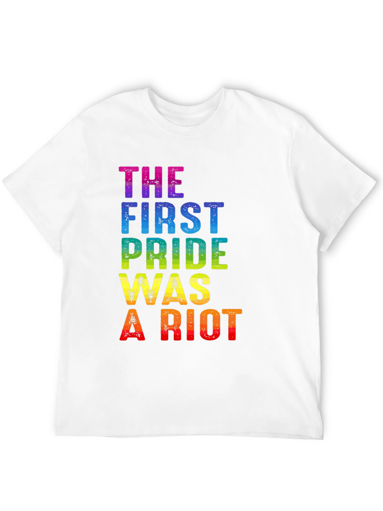 Pride Riot Rainbow Graphic Tee