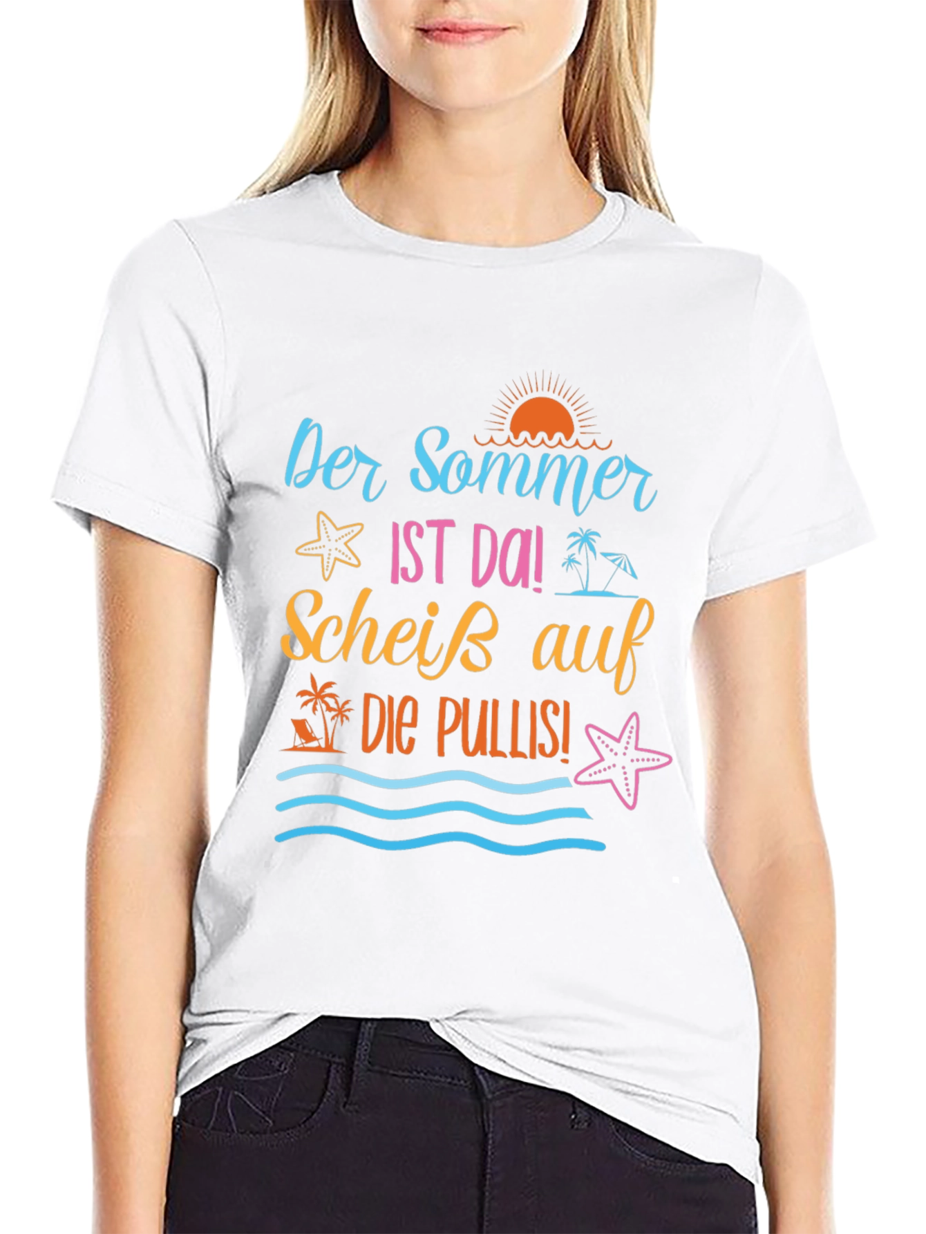 Summer T-Shirt: Der Sommer ist Da!