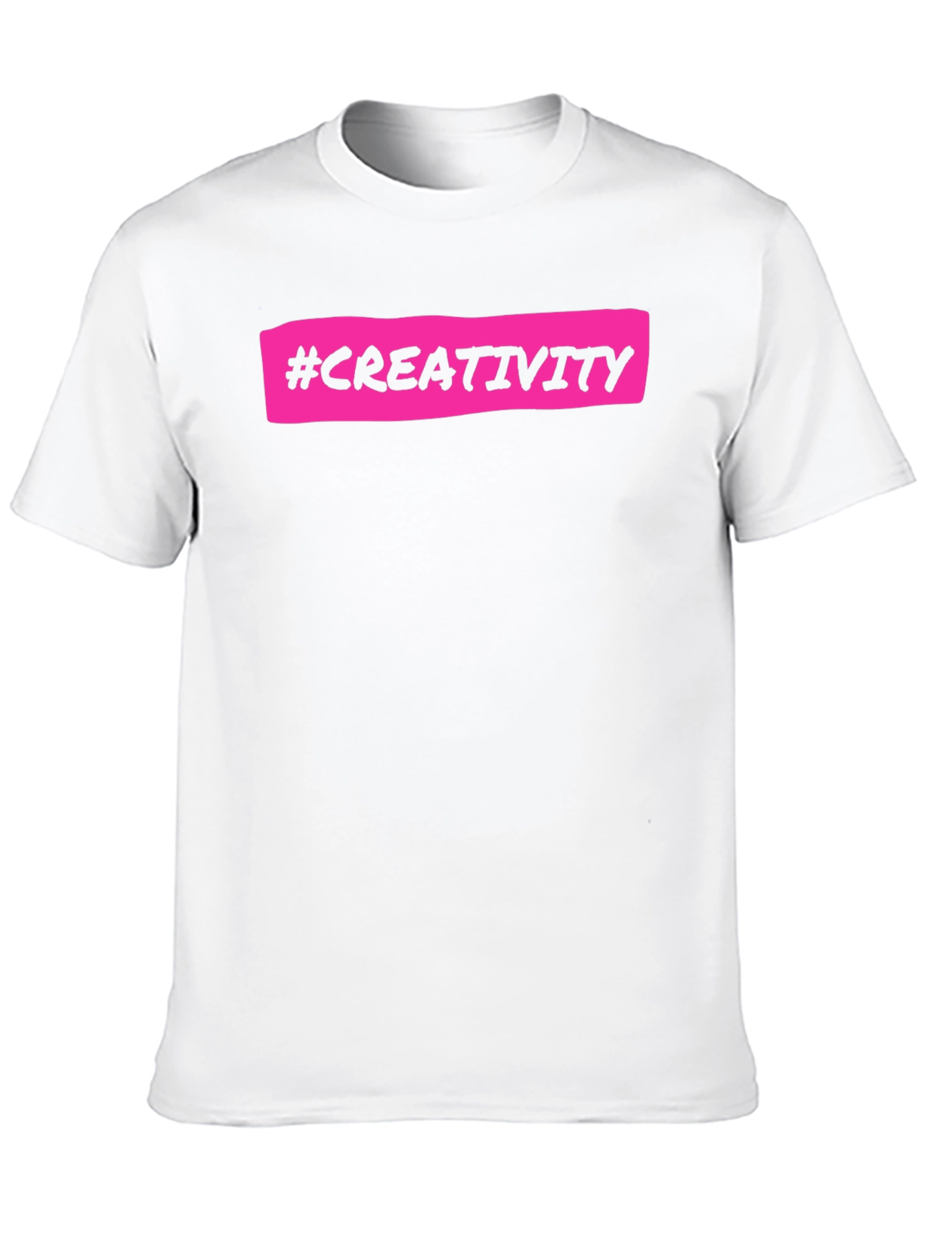 Creativity T-Shirt - Black Cotton Tee