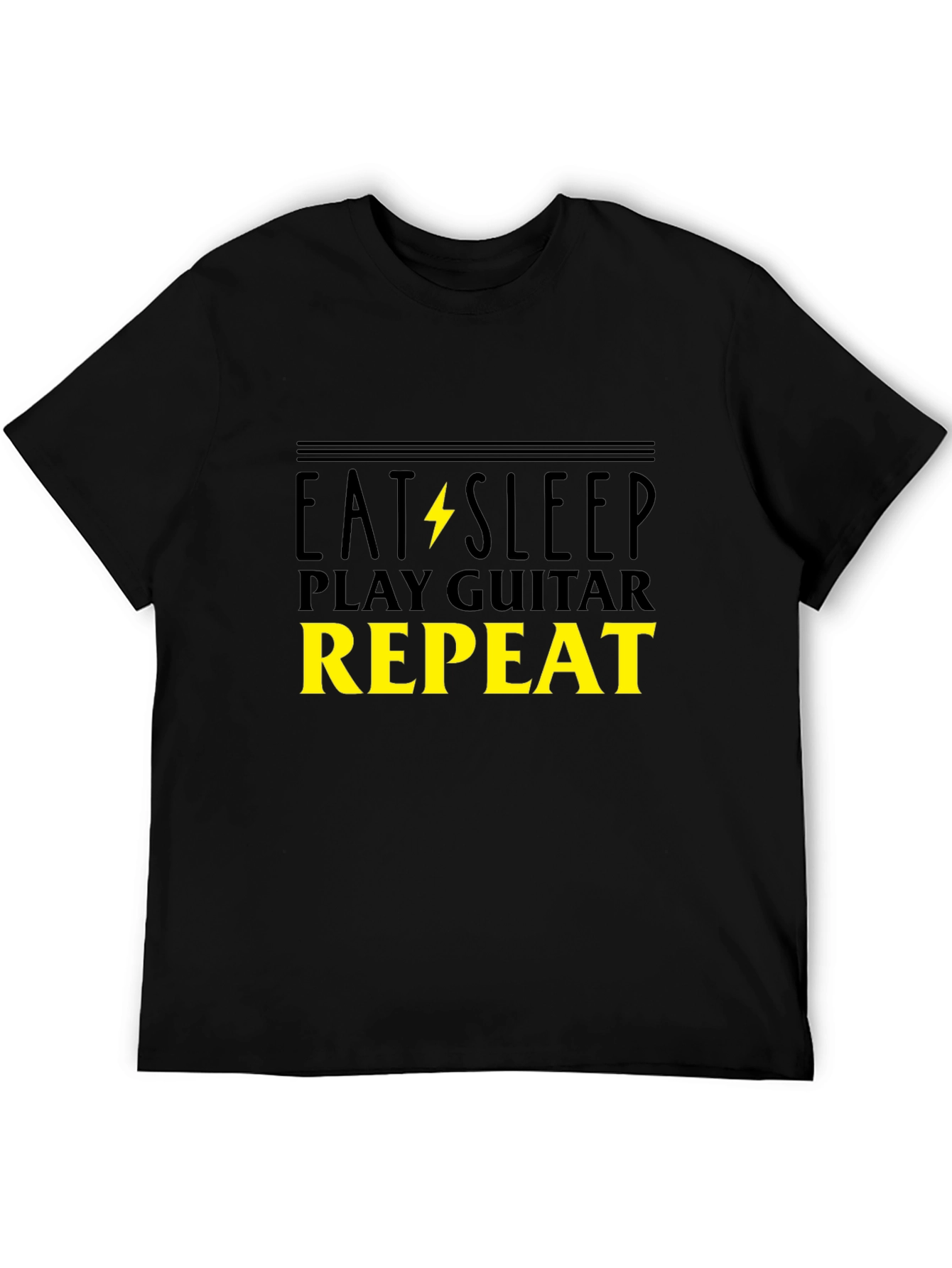 Eat Sleep Play Guitar Repeat T-Shirt