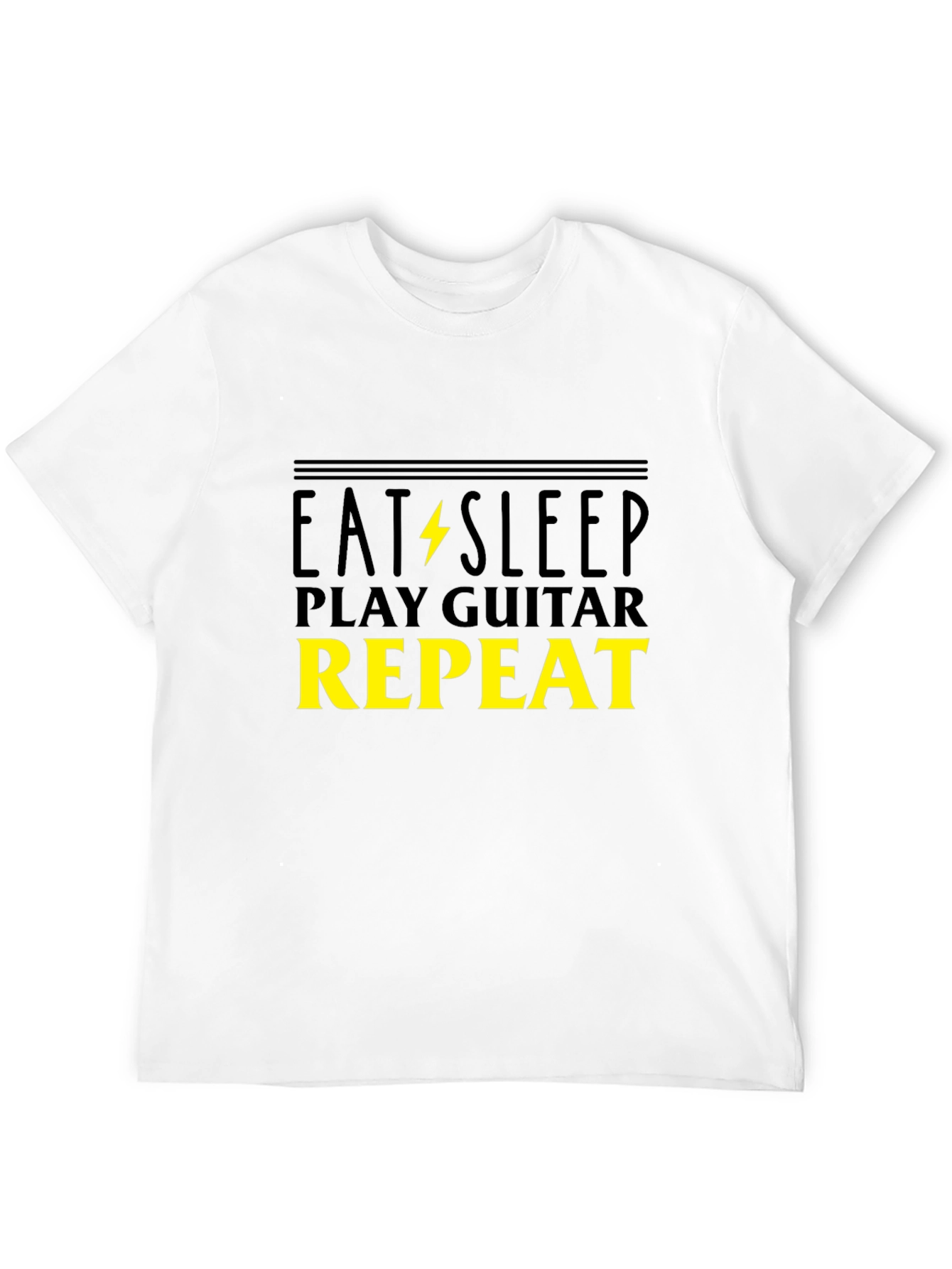 Eat Sleep Play Guitar Repeat T-Shirt