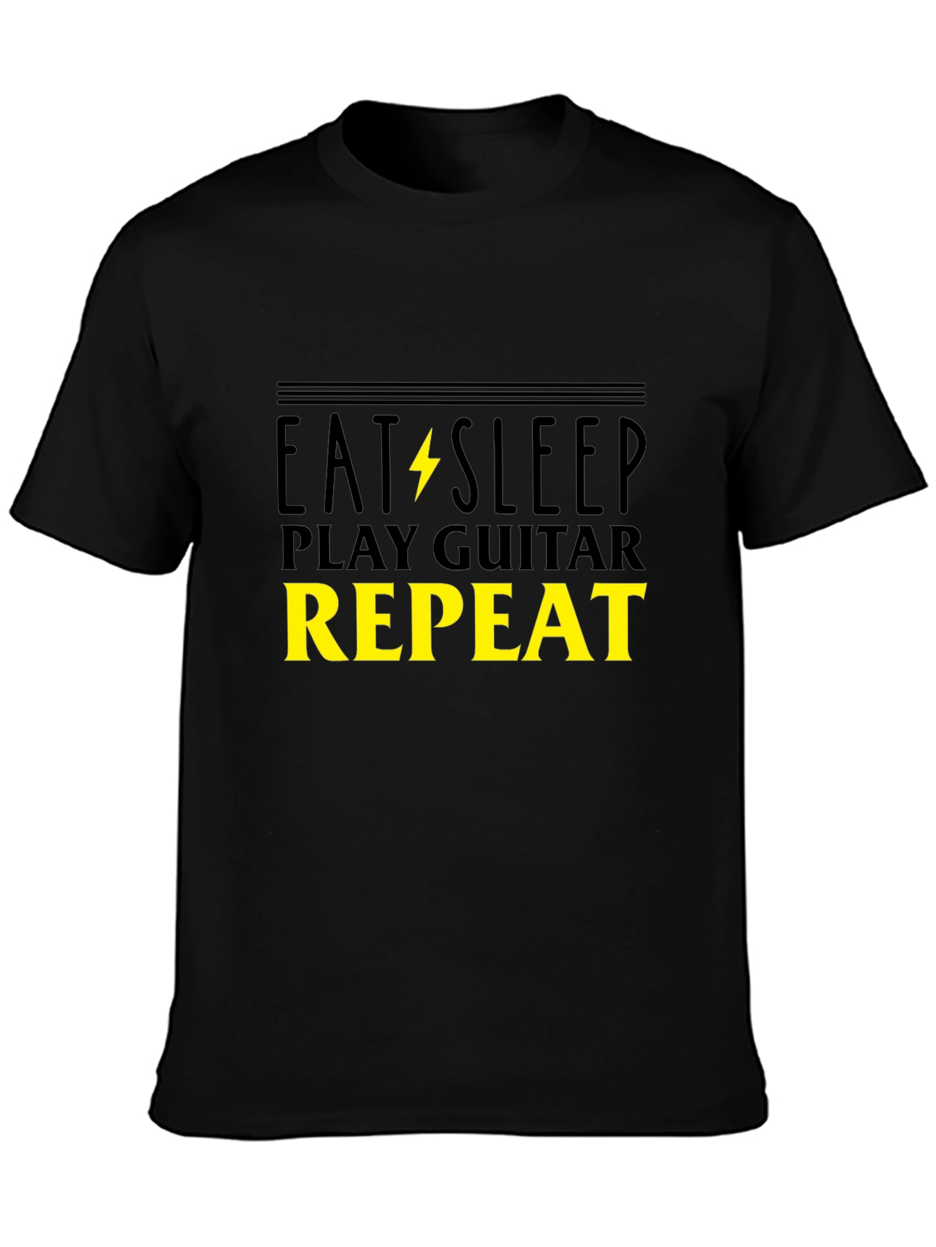 Eat Sleep Play Guitar Repeat T-Shirt