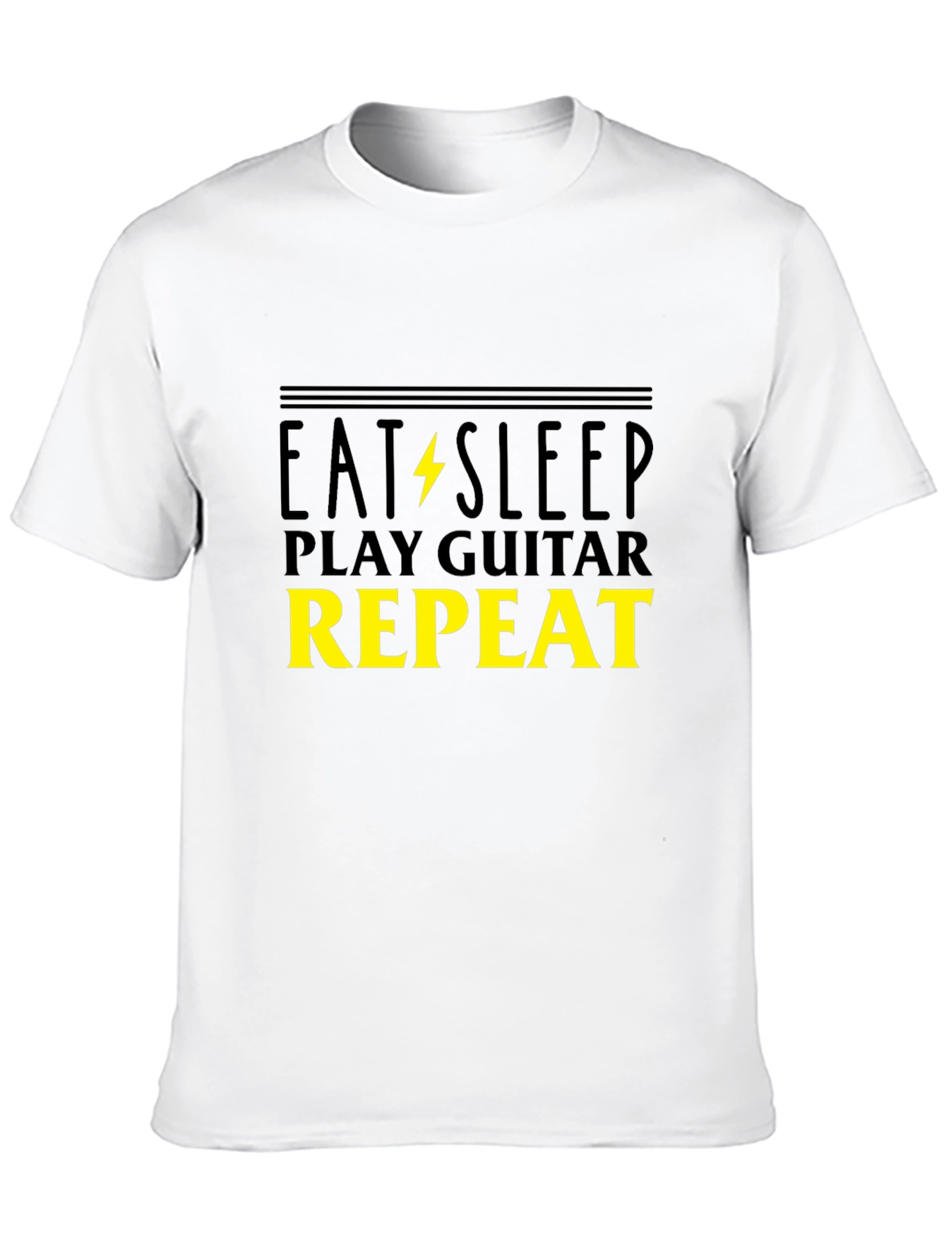 Eat Sleep Play Guitar Repeat T-Shirt