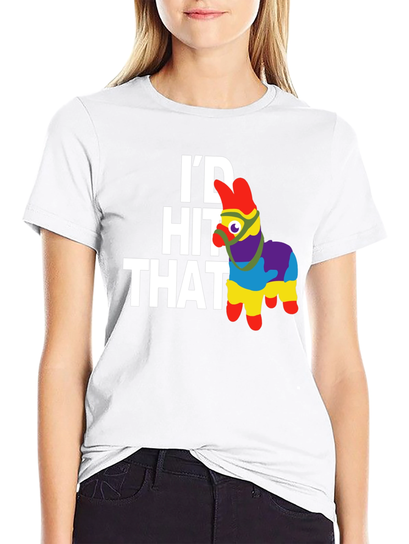 Id Hit That Pinata Funny Mens T-Shirt