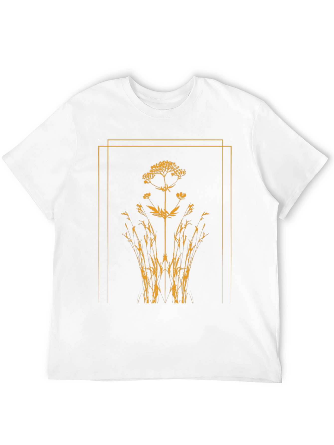 Nature Inspired Graphic Tee - Black