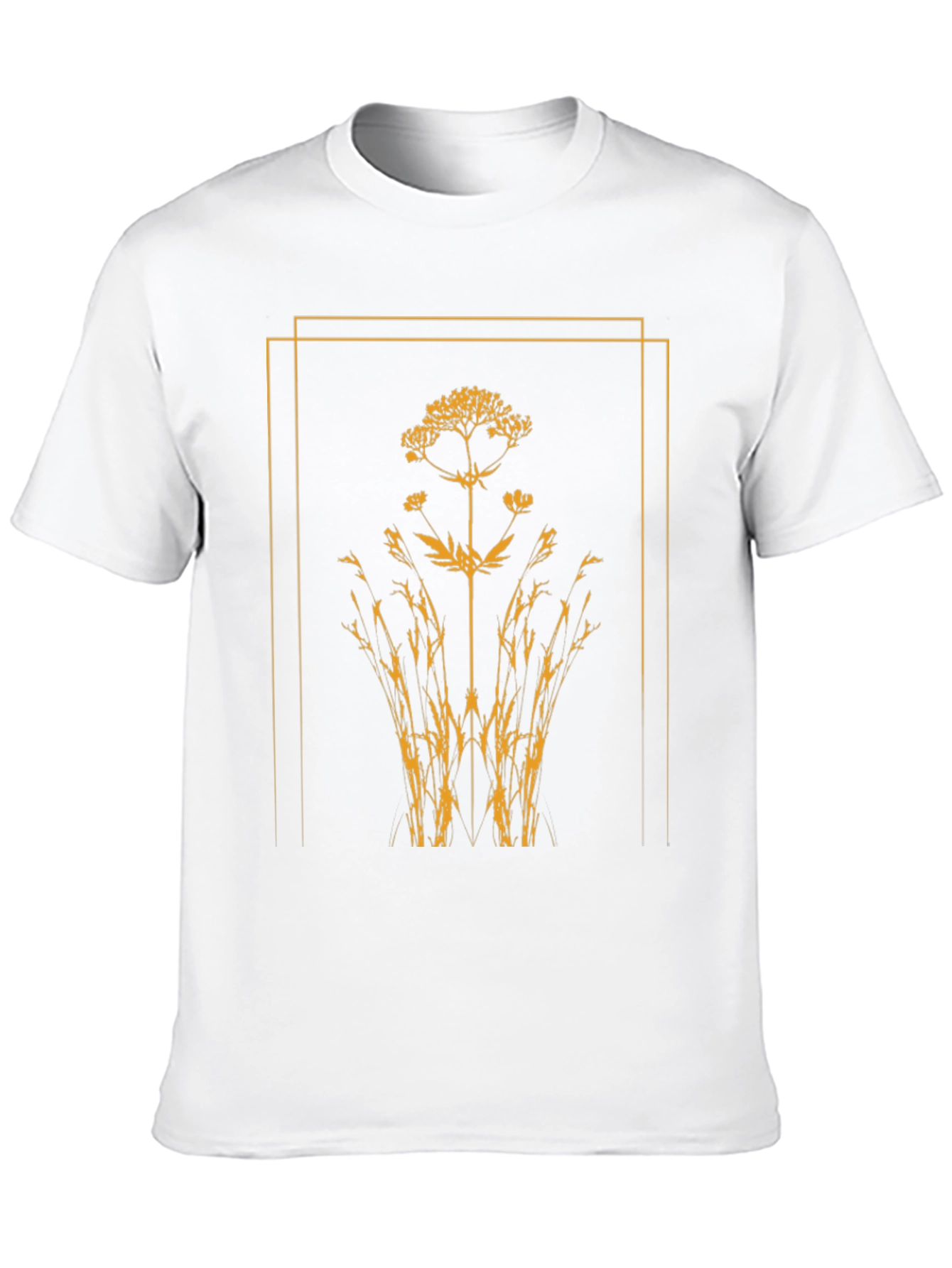 Nature Inspired Graphic Tee - Black