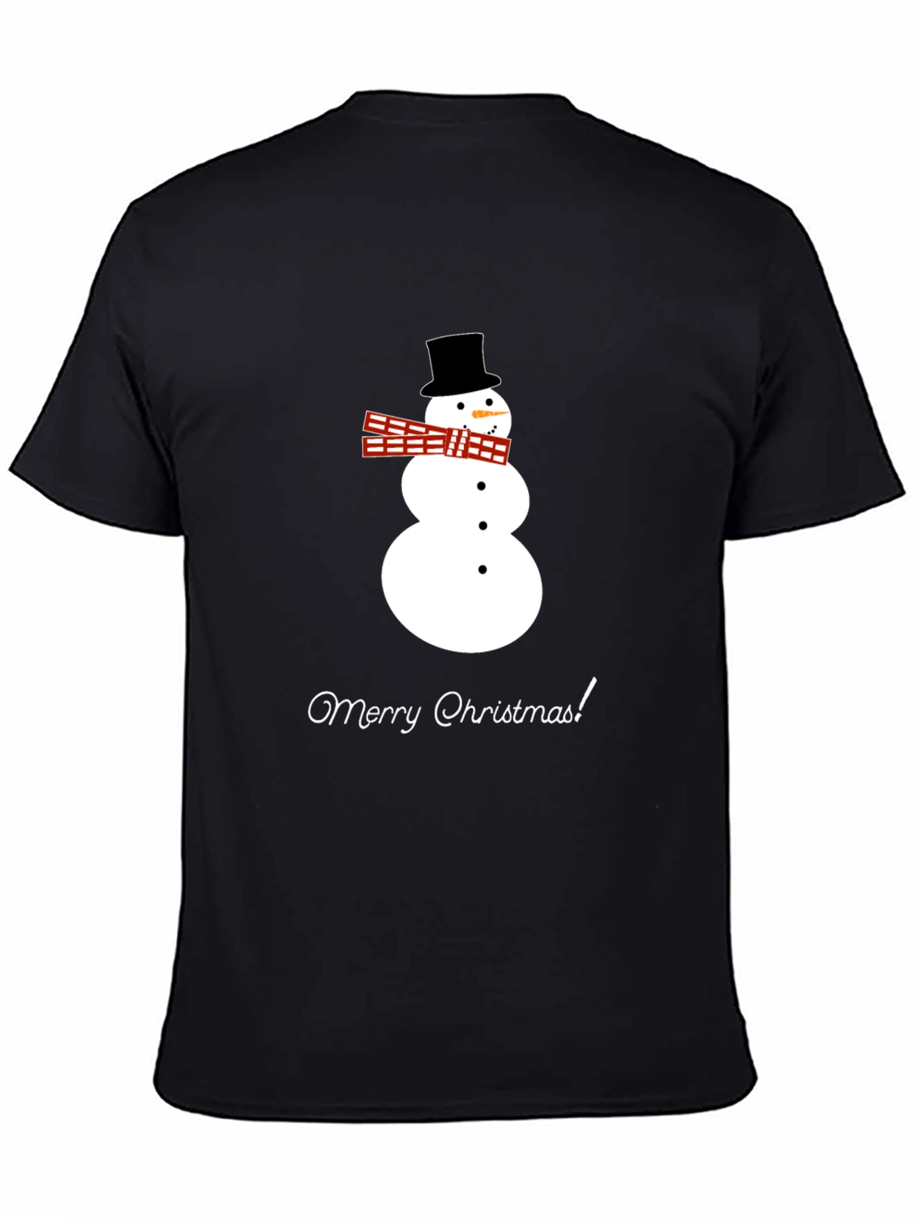 Merry Christmas Snowman T-Shirt Holiday Festive