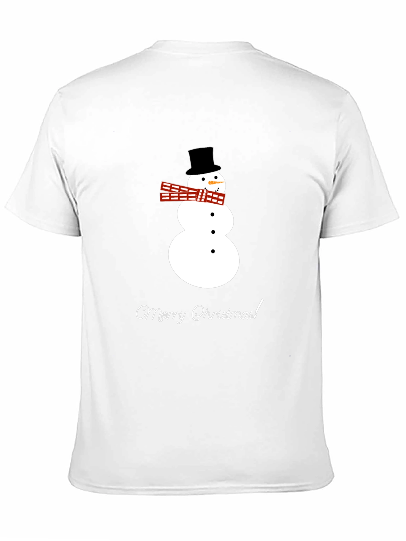 Merry Christmas Snowman T-Shirt Holiday Festive